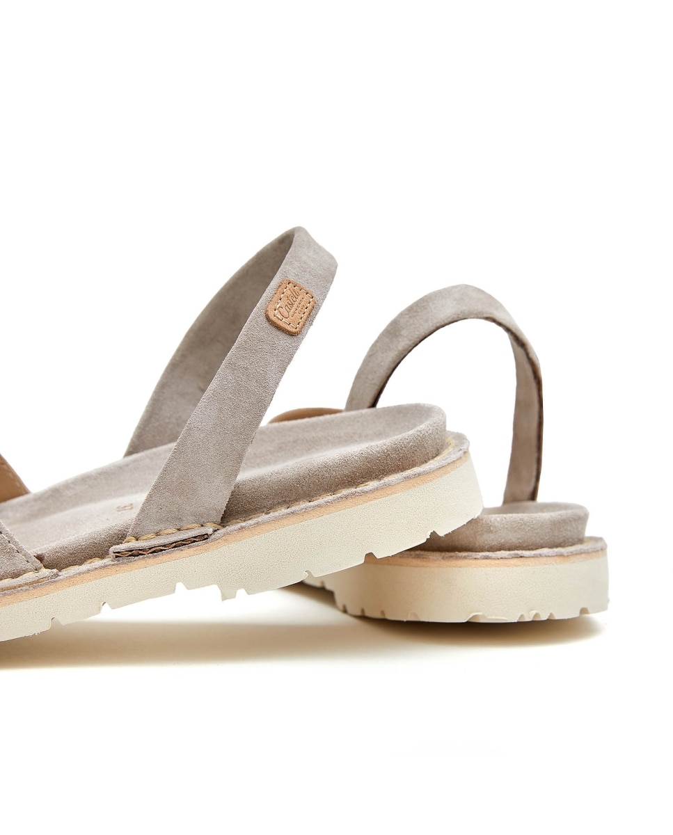 Menorquinas de mujer con plantilla al tono - CASTELL MENORCA - Beige Beige-4
