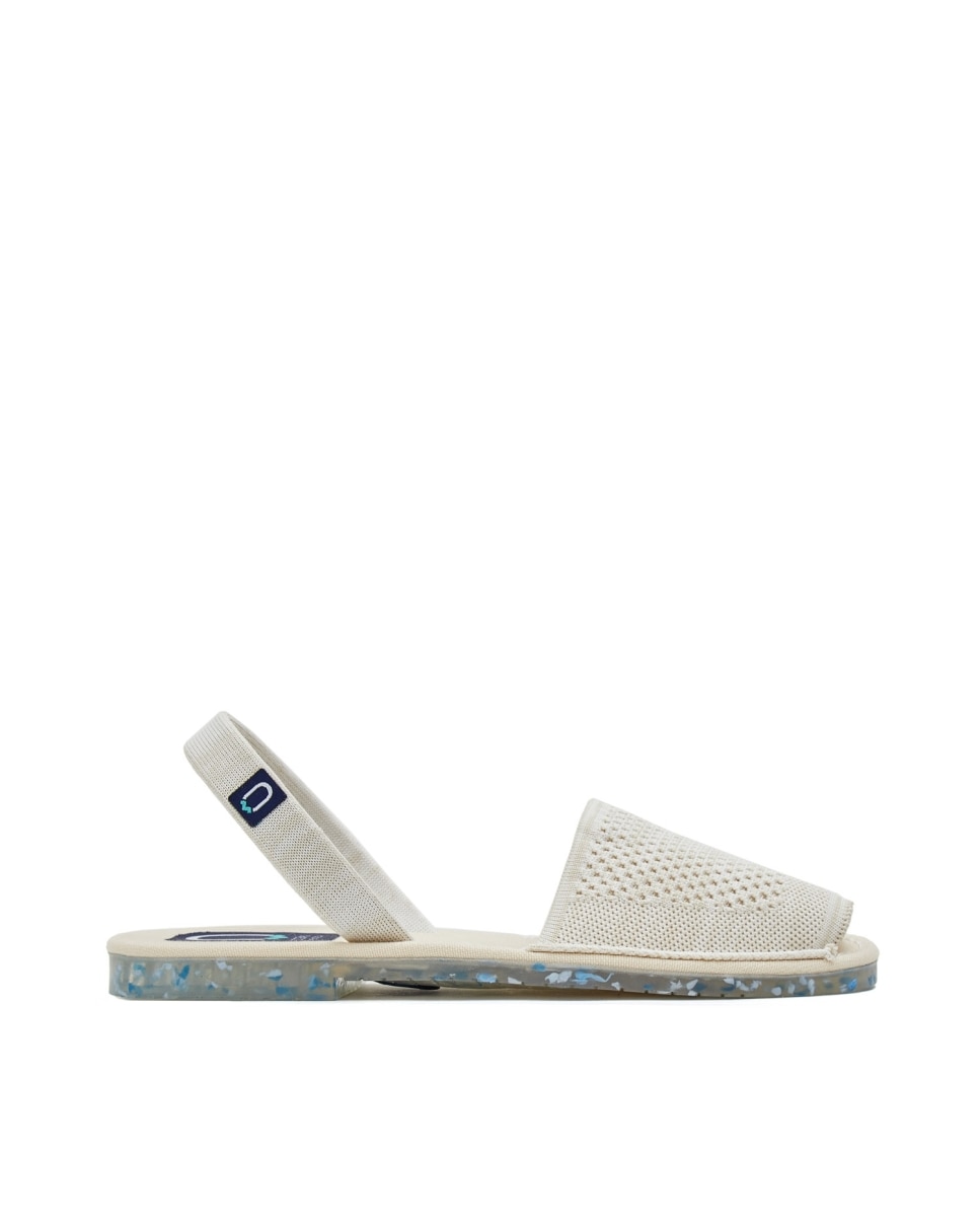 Imagen 0 de Sandalia unisex de materiales sostenibles Beige