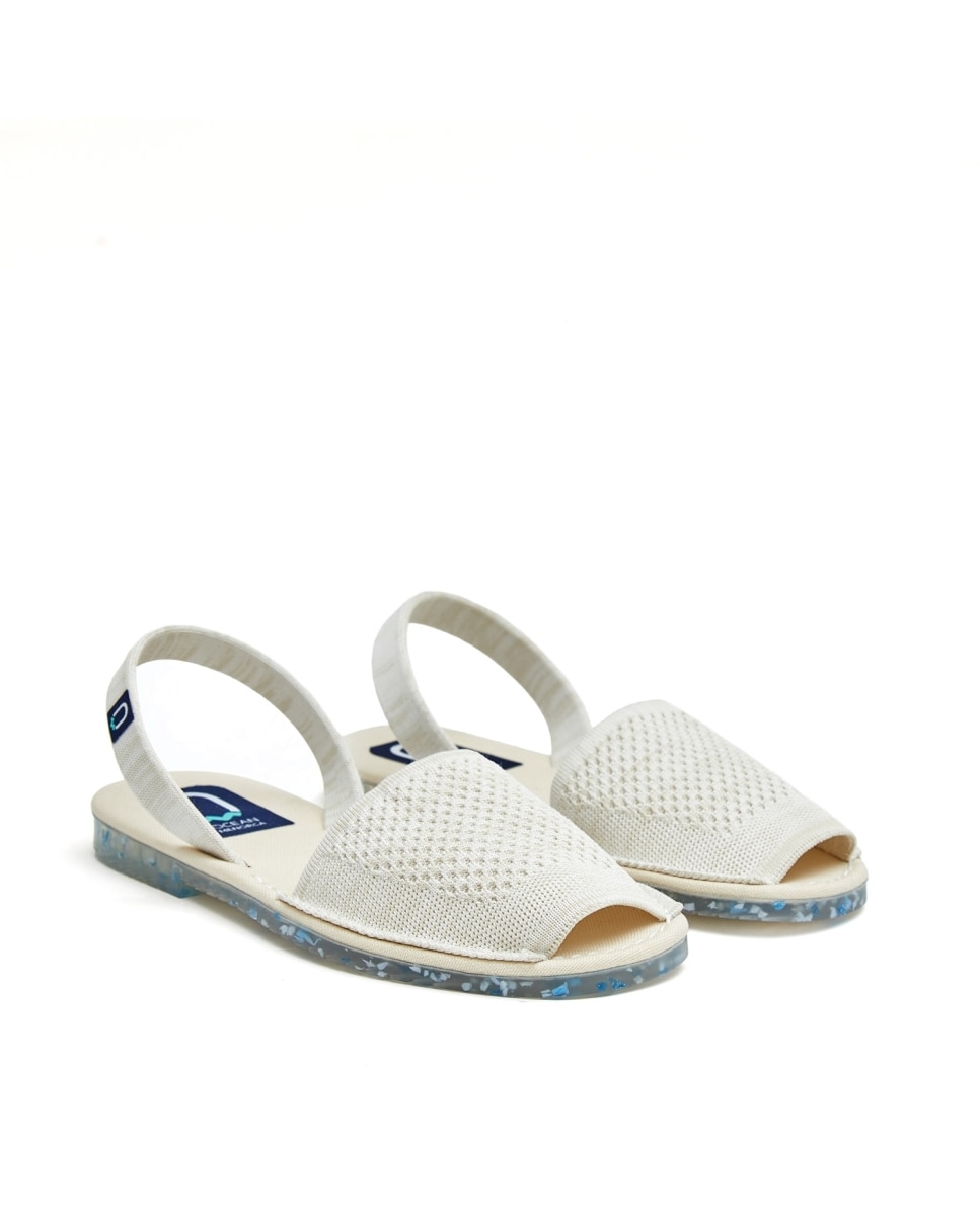 Sandalia unisex de materiales sostenibles - CASTELL MENORCA - Beige Beige-2