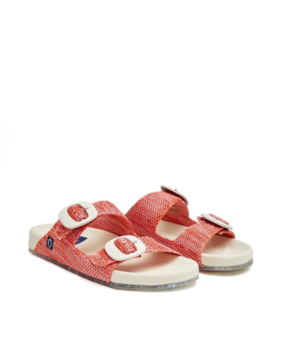Sandalias unisex de materiales sostenibles - CASTELL MENORCA - Coral Coral-2
