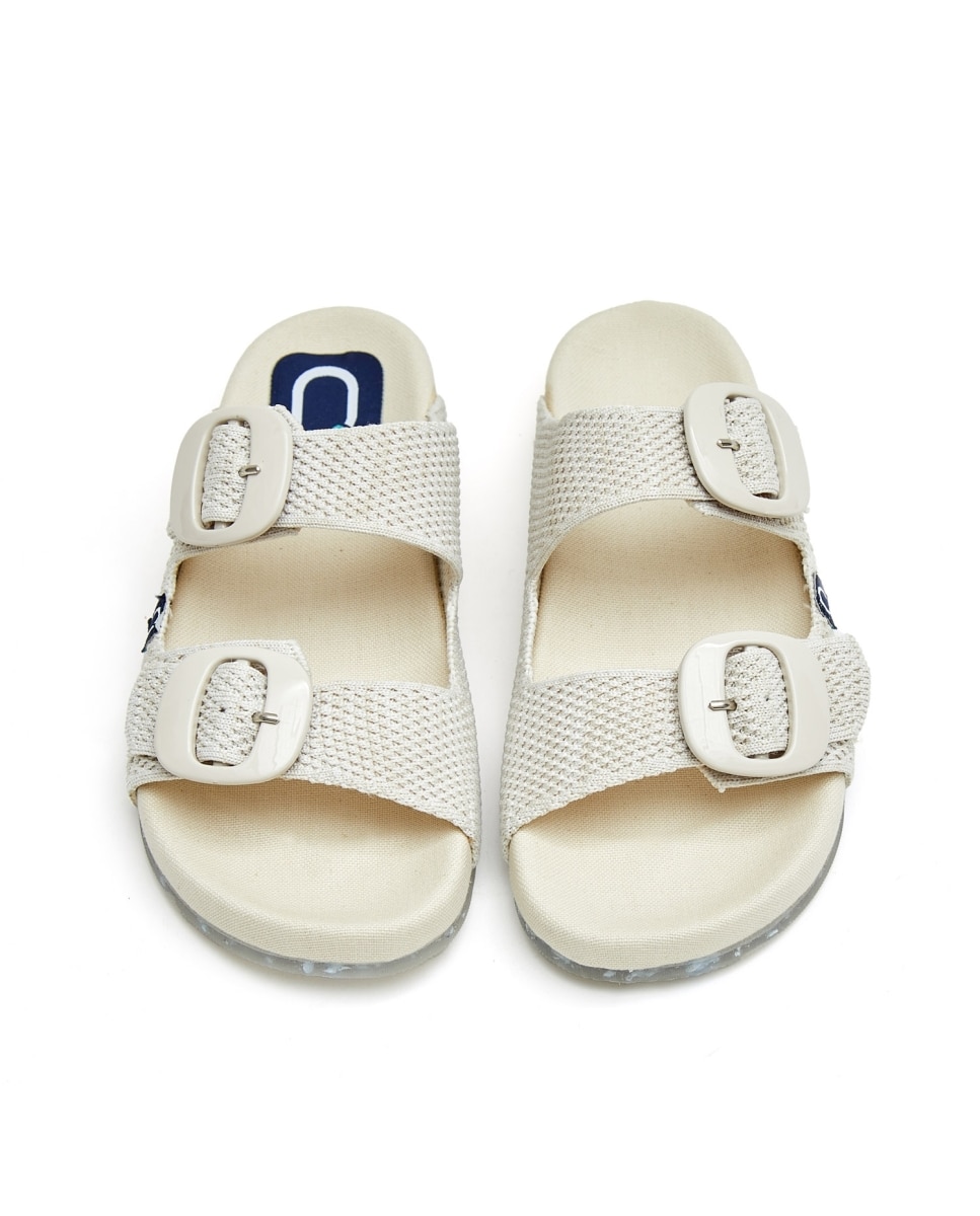 Sandalias unisex de materiales sostenibles - CASTELL MENORCA - Beige Beige-3