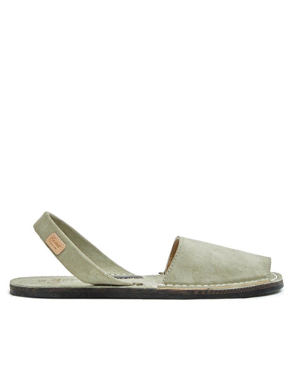 Imagen 0 de Sandalias unisex de serraje Verde claro