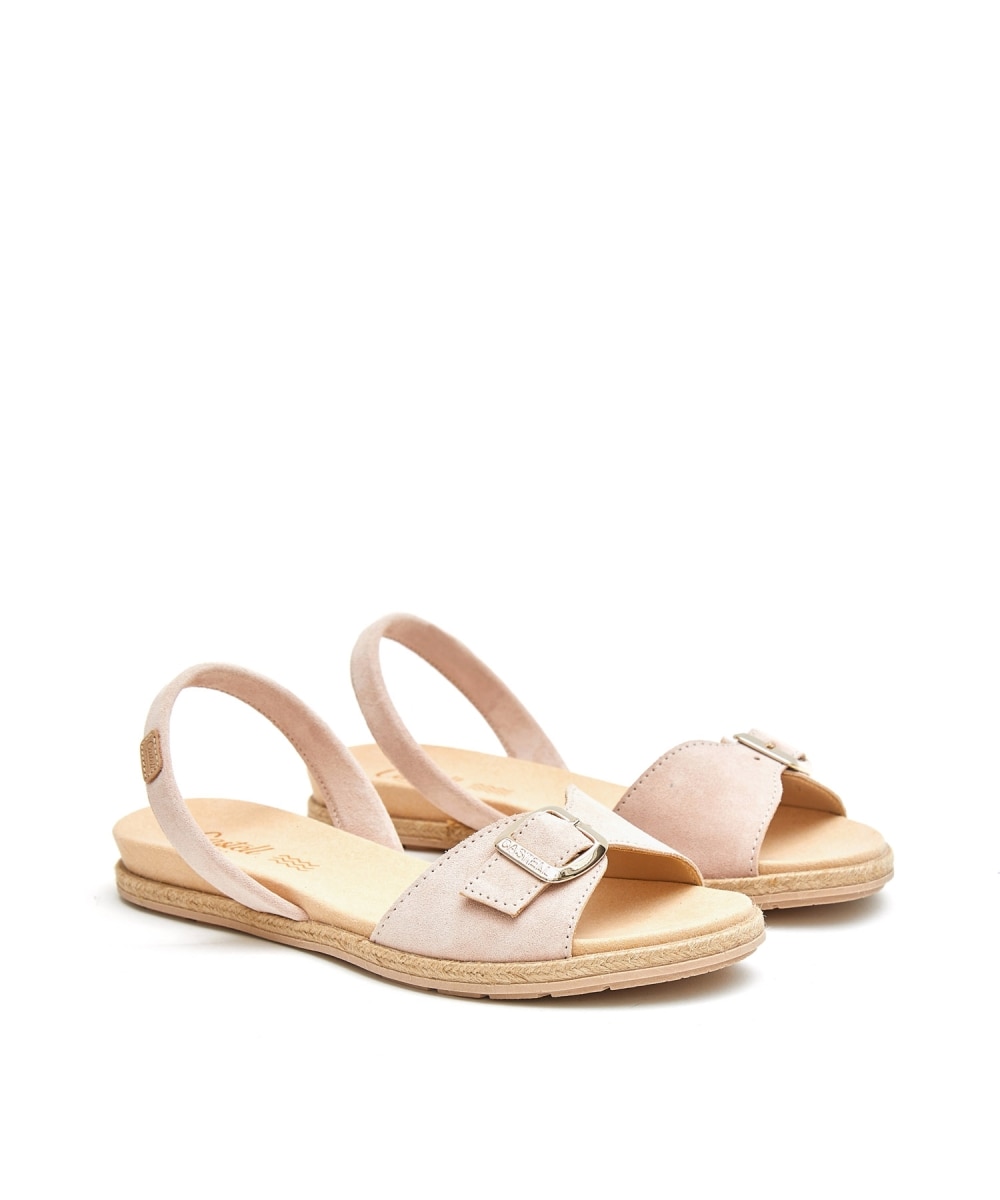 Sandalias de tiras básicas - CASTELL MENORCA - Beige Beige-3