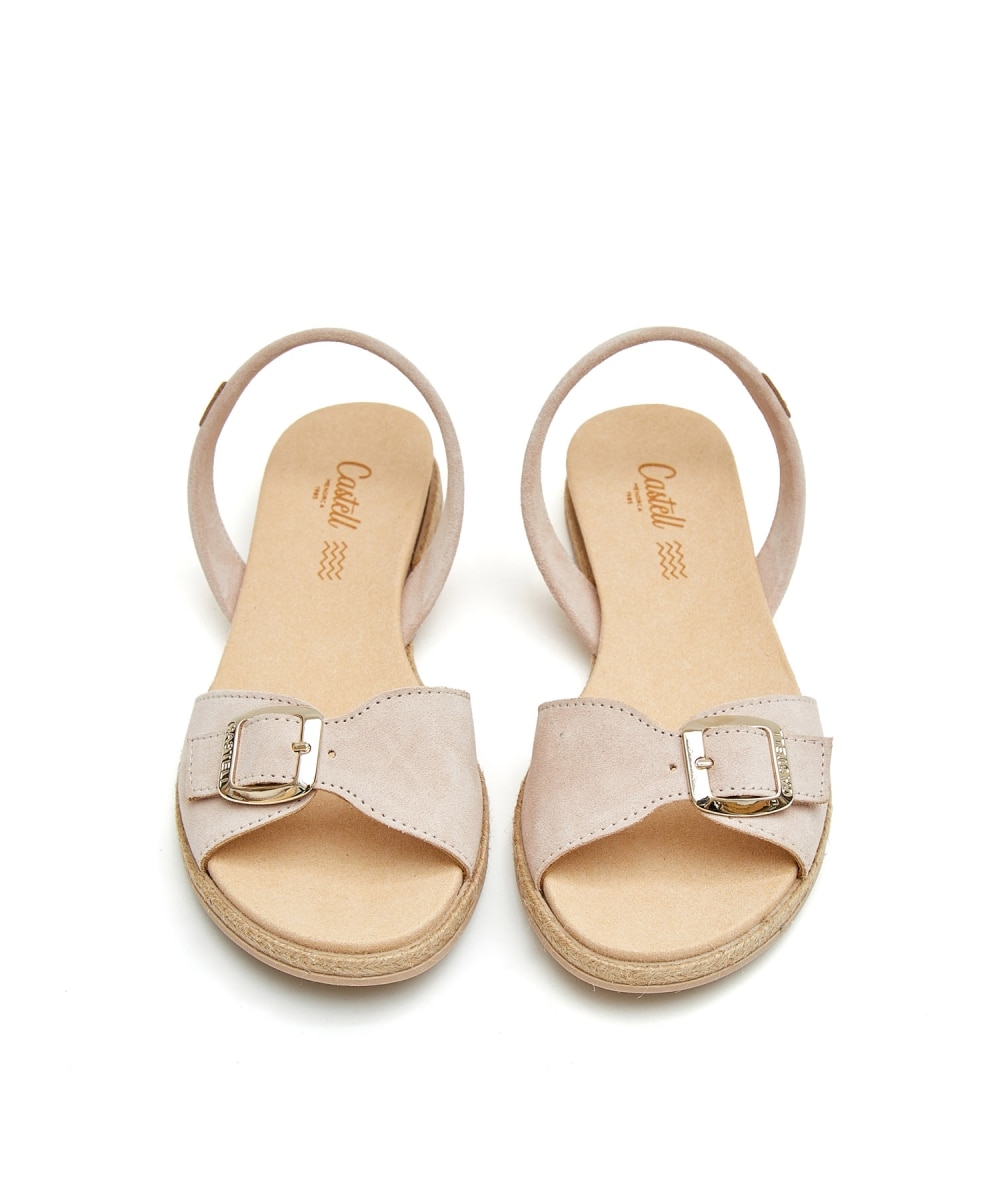 Sandalias de tiras básicas - CASTELL MENORCA - Beige Beige-2