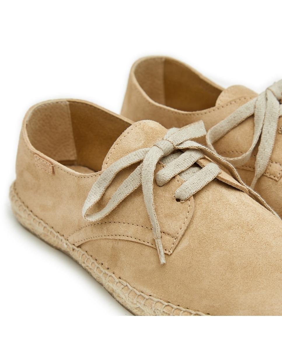Imagen 4 de Alpargatas unisex de yute con cordones - CASTELL MENORCA - Marrón claro Marrón claro