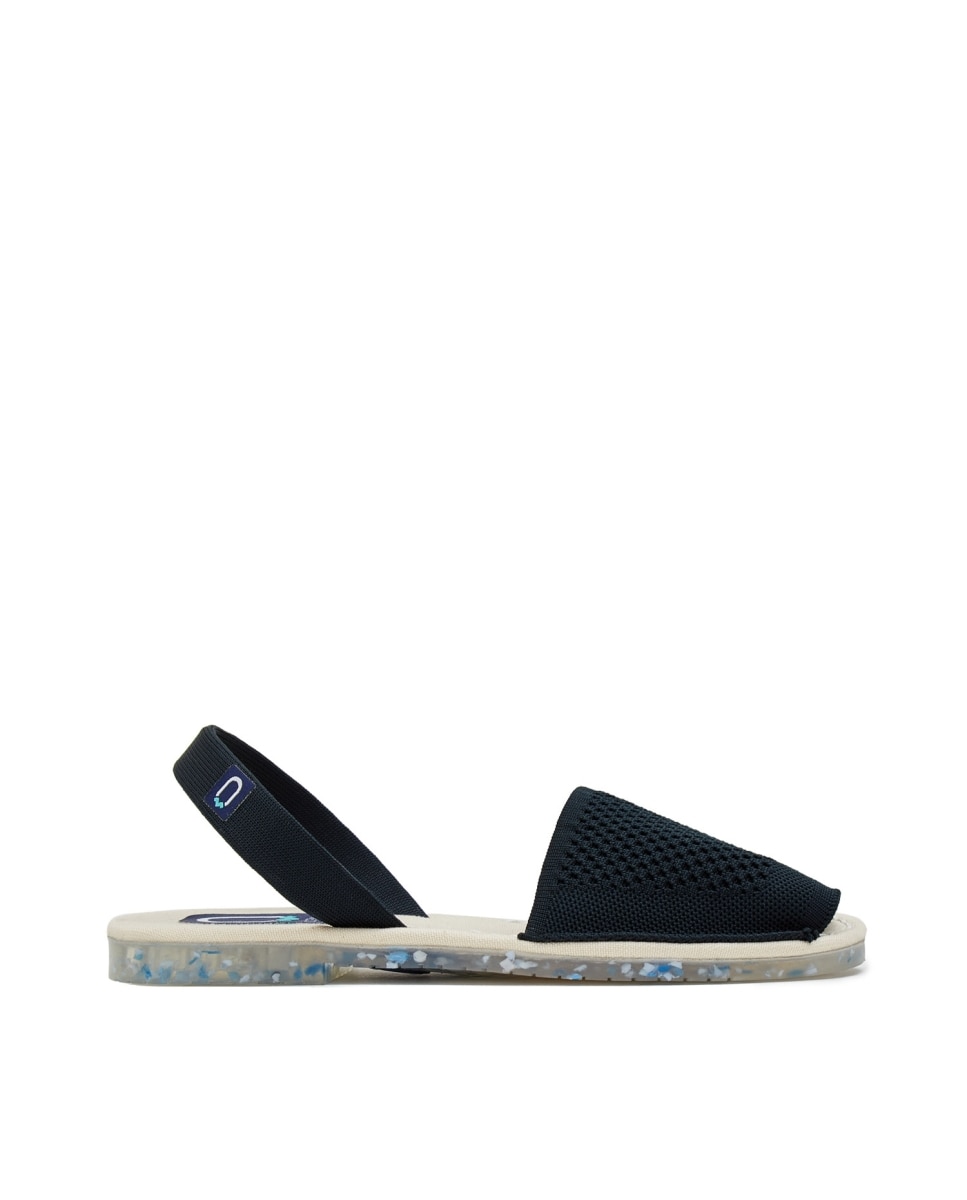 Imagen 1 de Sandalias unisex de materiales sostenibles Negro