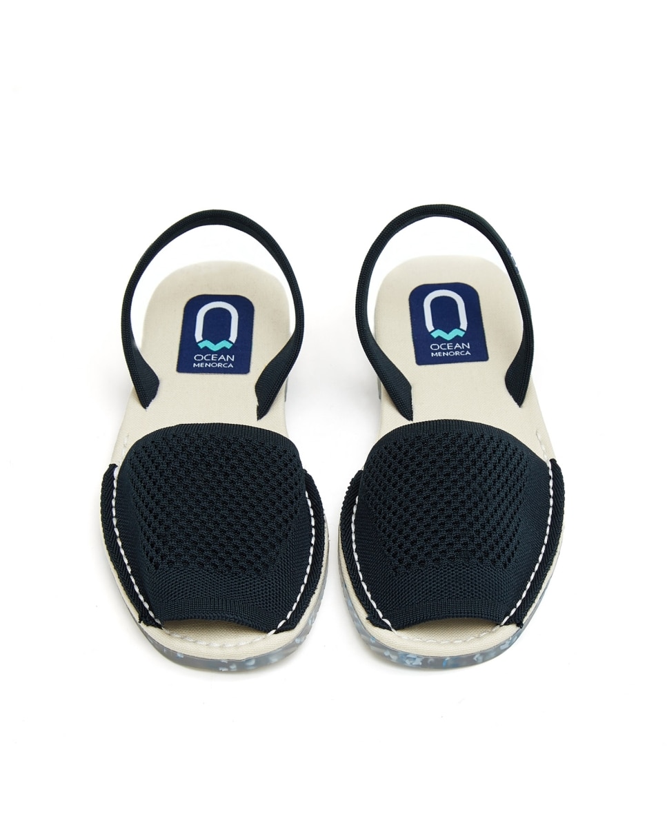 Imagen 3 de Sandalias unisex de materiales sostenibles - CASTELL MENORCA - Negro Negro