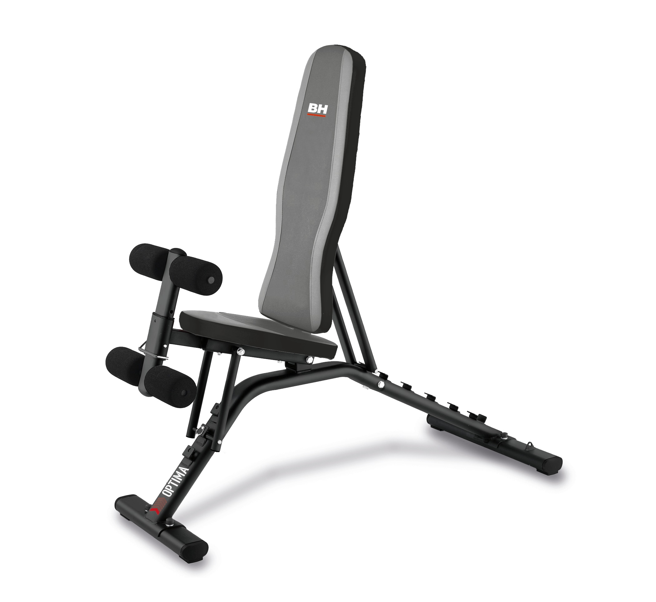 BH Fitness - Banco multiposición G320B Optima con envío gratis, montaje profesional opcional con cargo.