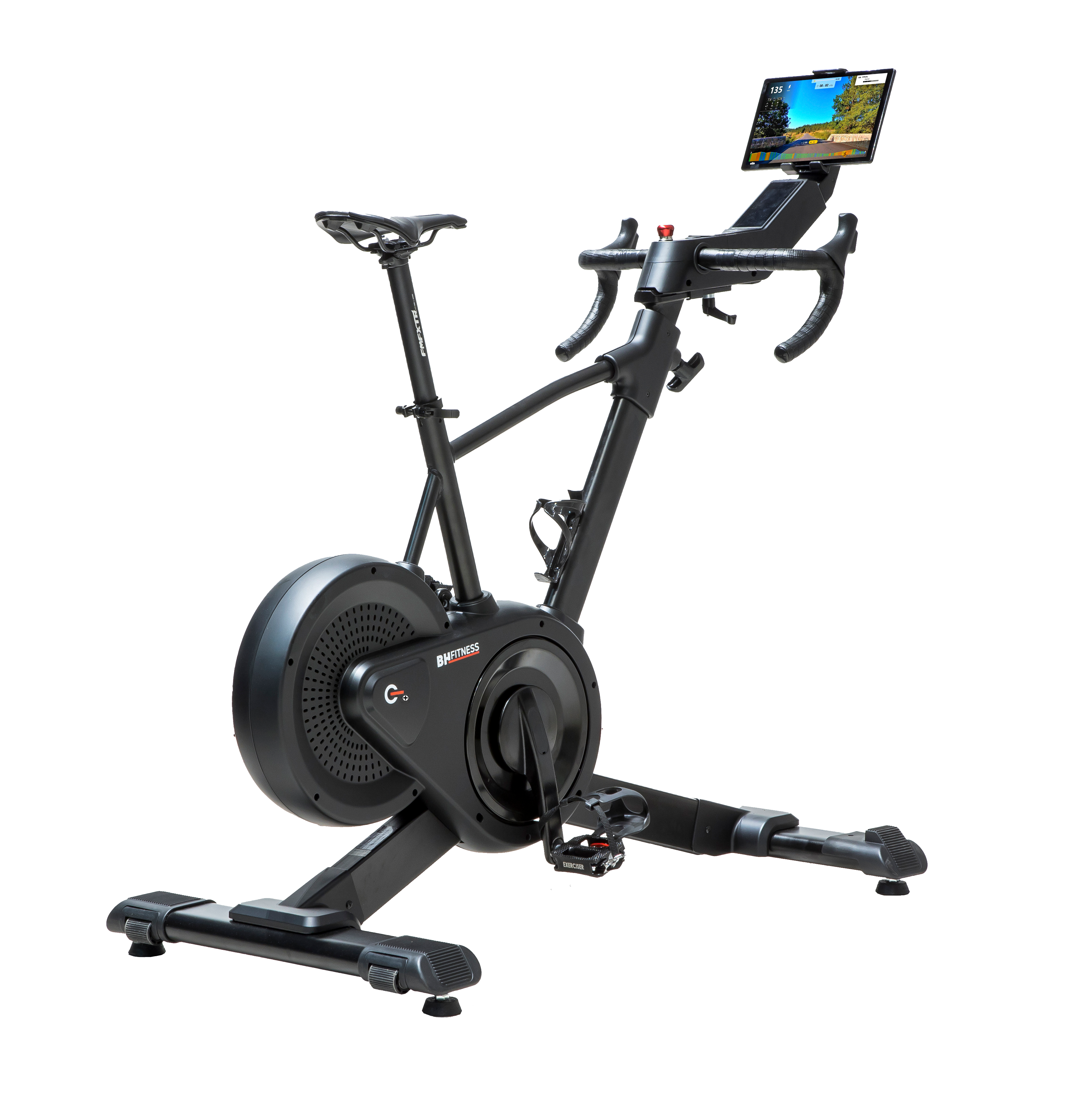 BH Fitness - Bicicleta indoor H936R EXERCYCLE EC01R con envío gratis, montaje profesional opcional con cargo.