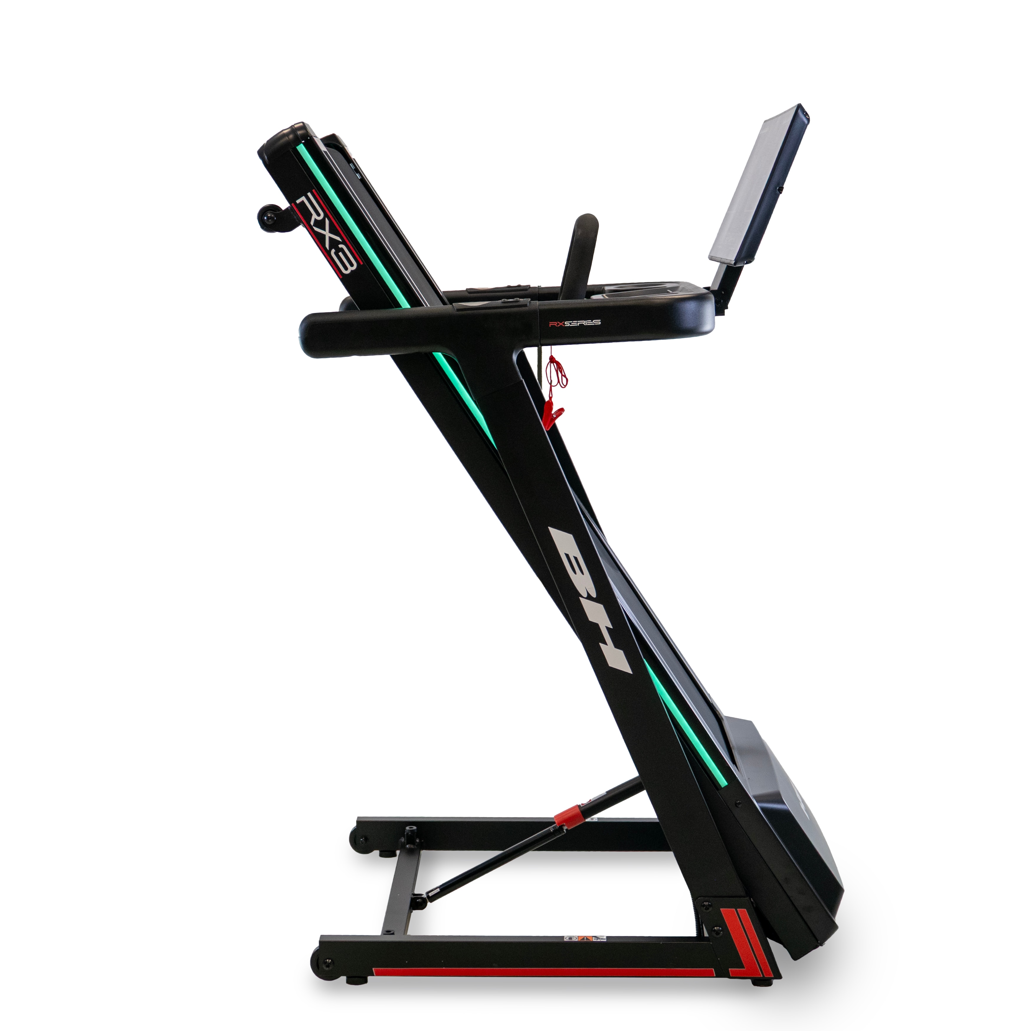 Cinta de correr RX3 G6478 montaje profesional opcional con cargo - Negro Negro-3