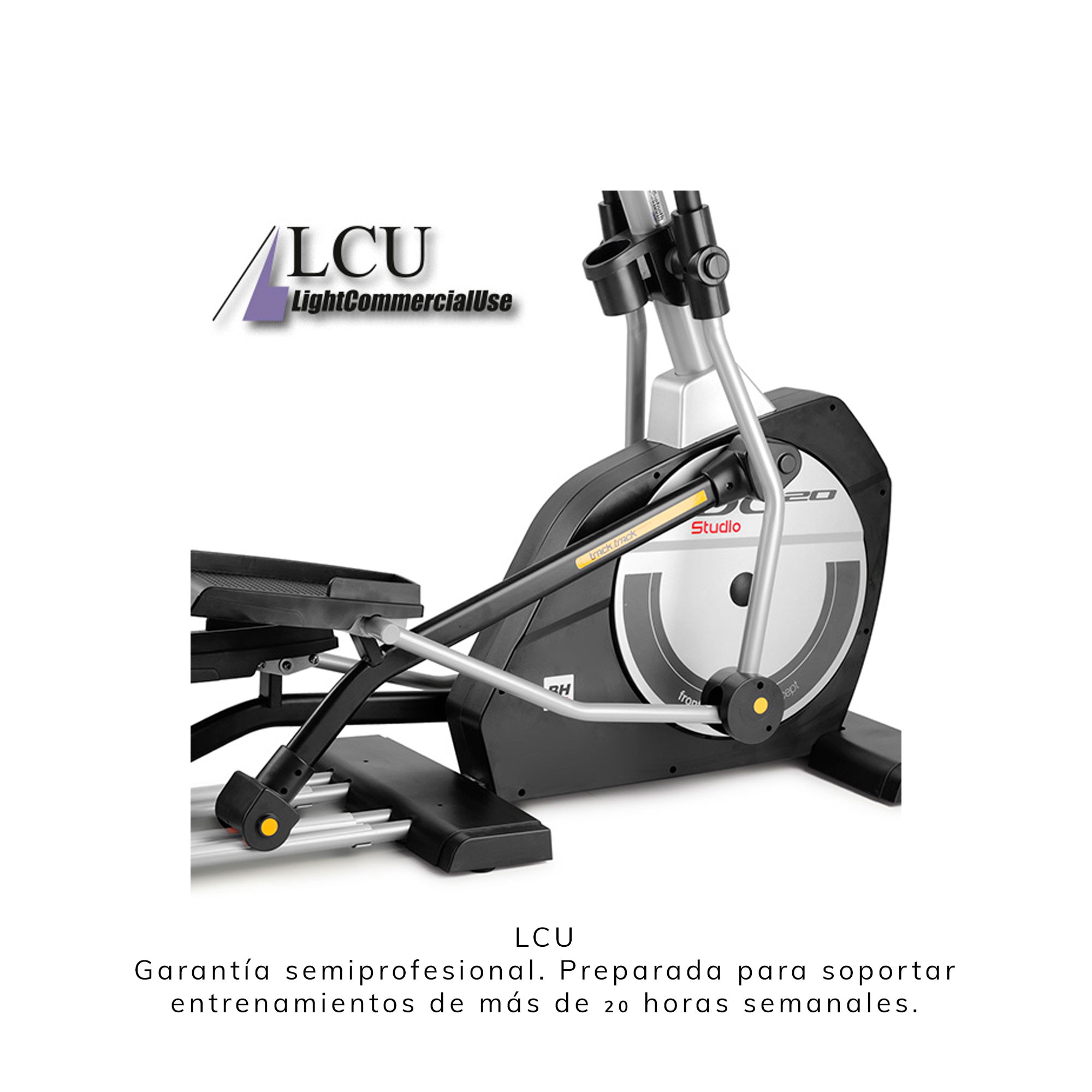 Bicicleta elíptica G868TFTM FDC20 Multimedia con envío gratis, montaje profesional opcional con cargo 5
