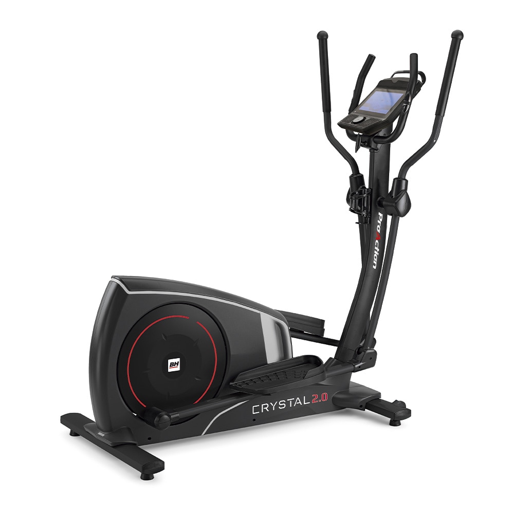 BH Fitness - Bicicleta elíptica G2383TFTM CRYSTAL 2.0 MULTIMEDIA con envío gratis, montaje profesional opcional con cargo.