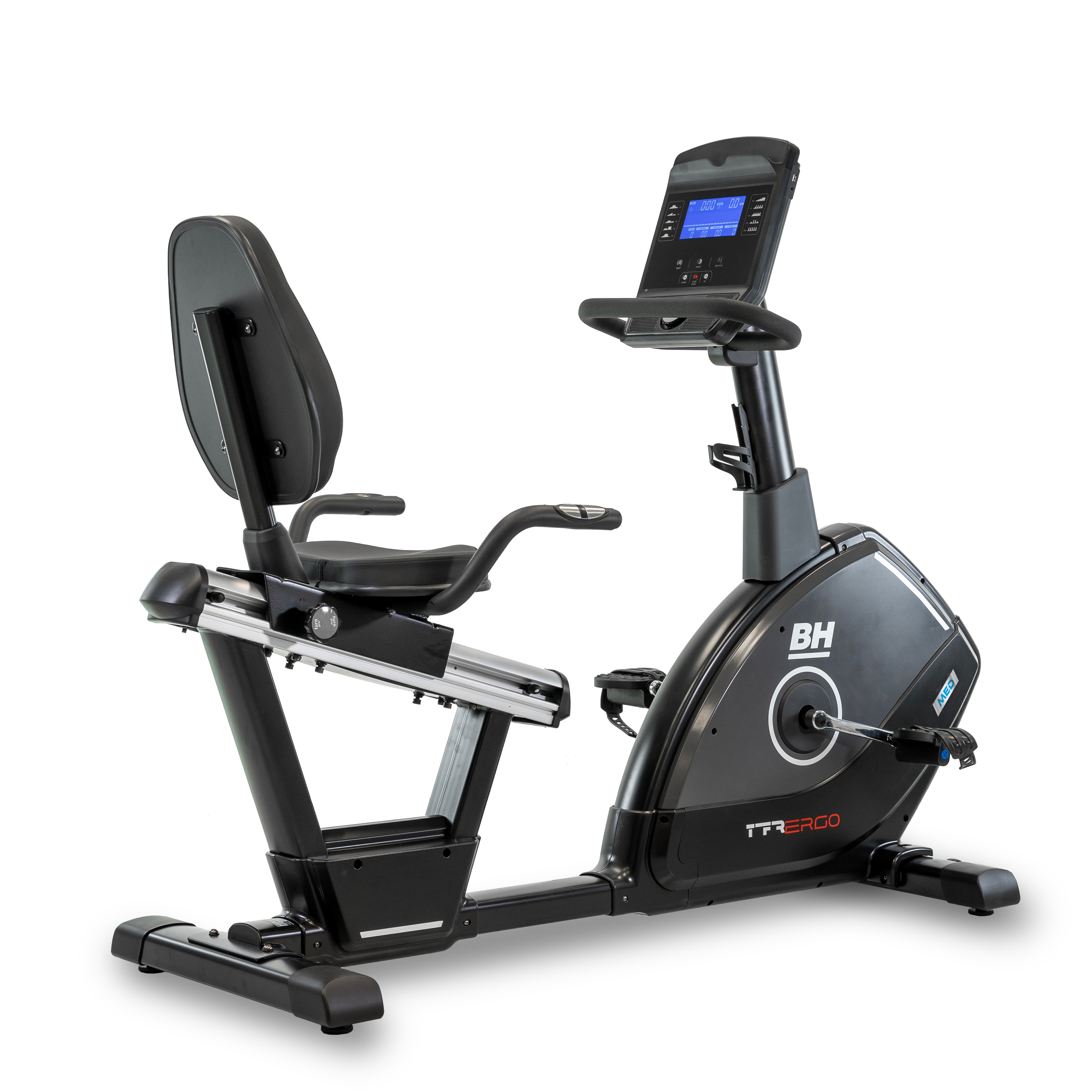 BH Fitness - Bicicleta reclinada BH Fitness H651 TFR ERGO con envio gratis, montaje profesional opcional con cargo.