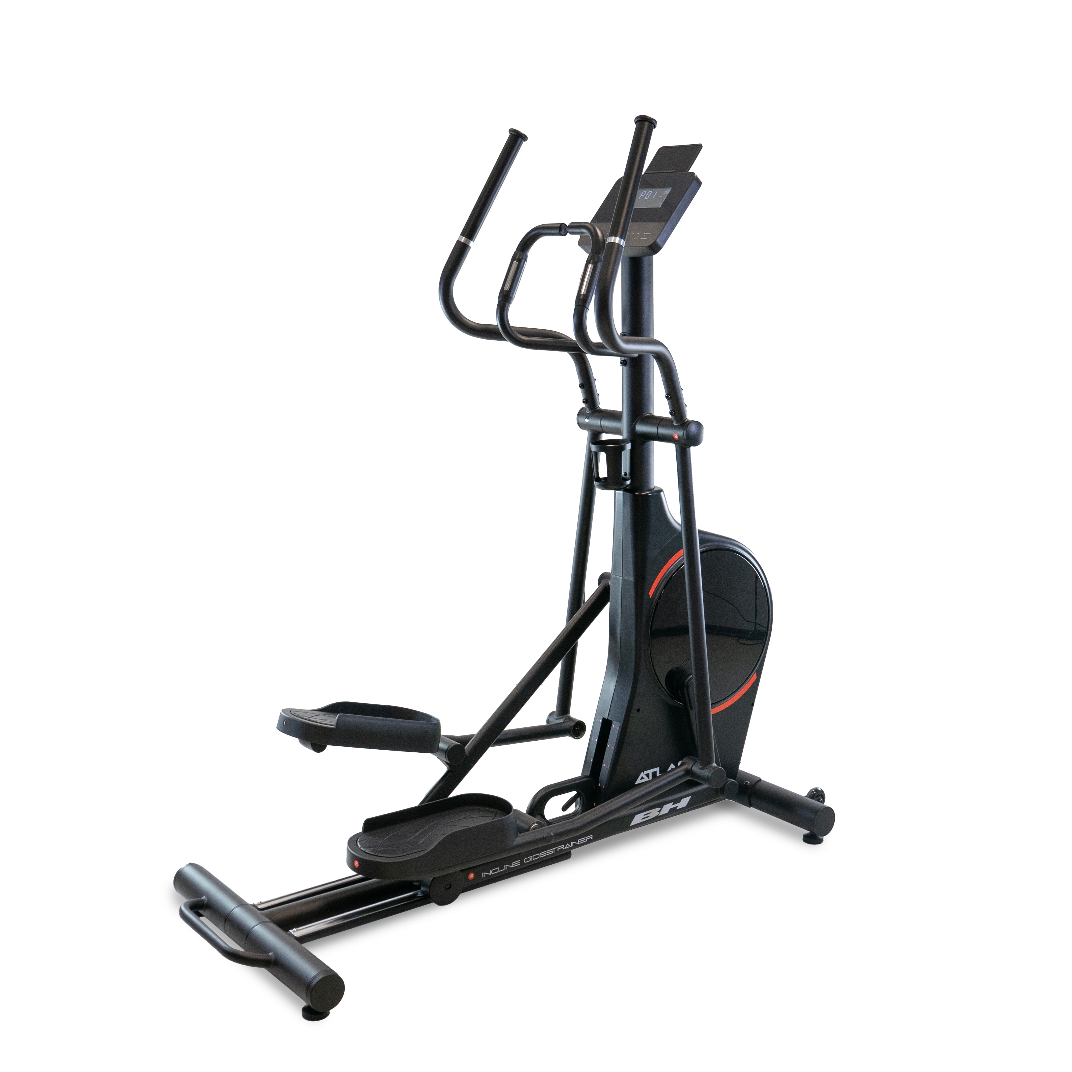 BH Fitness - Bicicleta elíptica G854 Atlas con montaje profesional opcional con cargo.