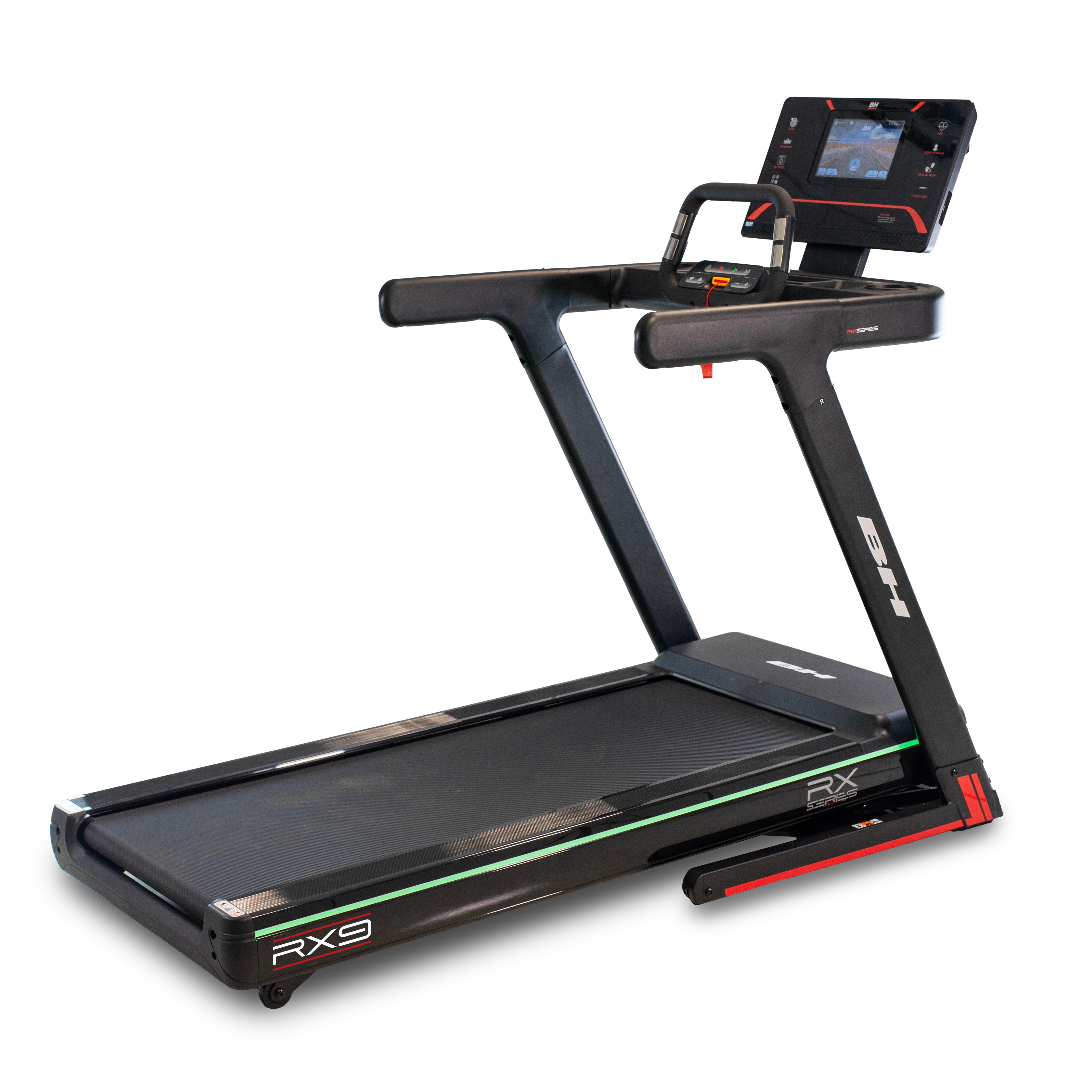 BH Fitness - Cinta de correr G6174NTFT RX9 Multimedia con montaje profesional opcional con cargo.