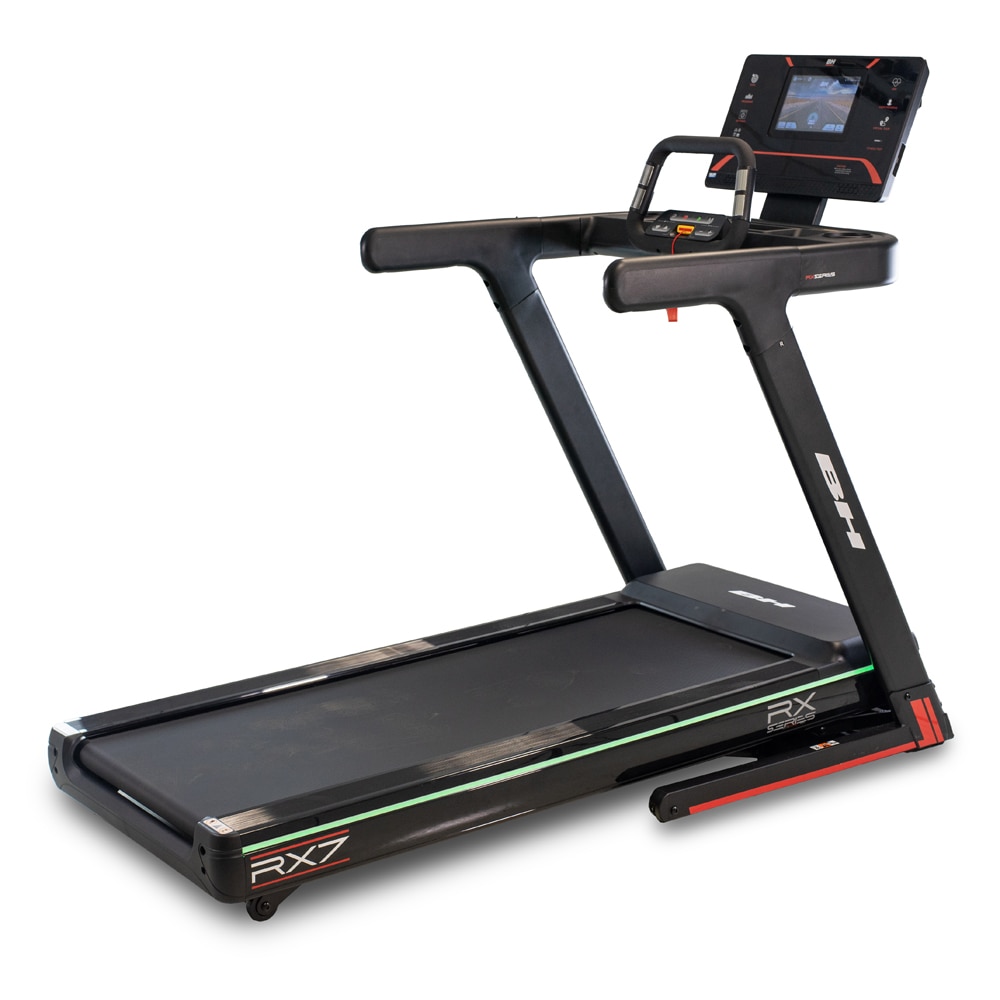 BH Fitness - Cinta de correr RX7 Multimedia G6173NTFT con montaje profesional opcional con cargo.