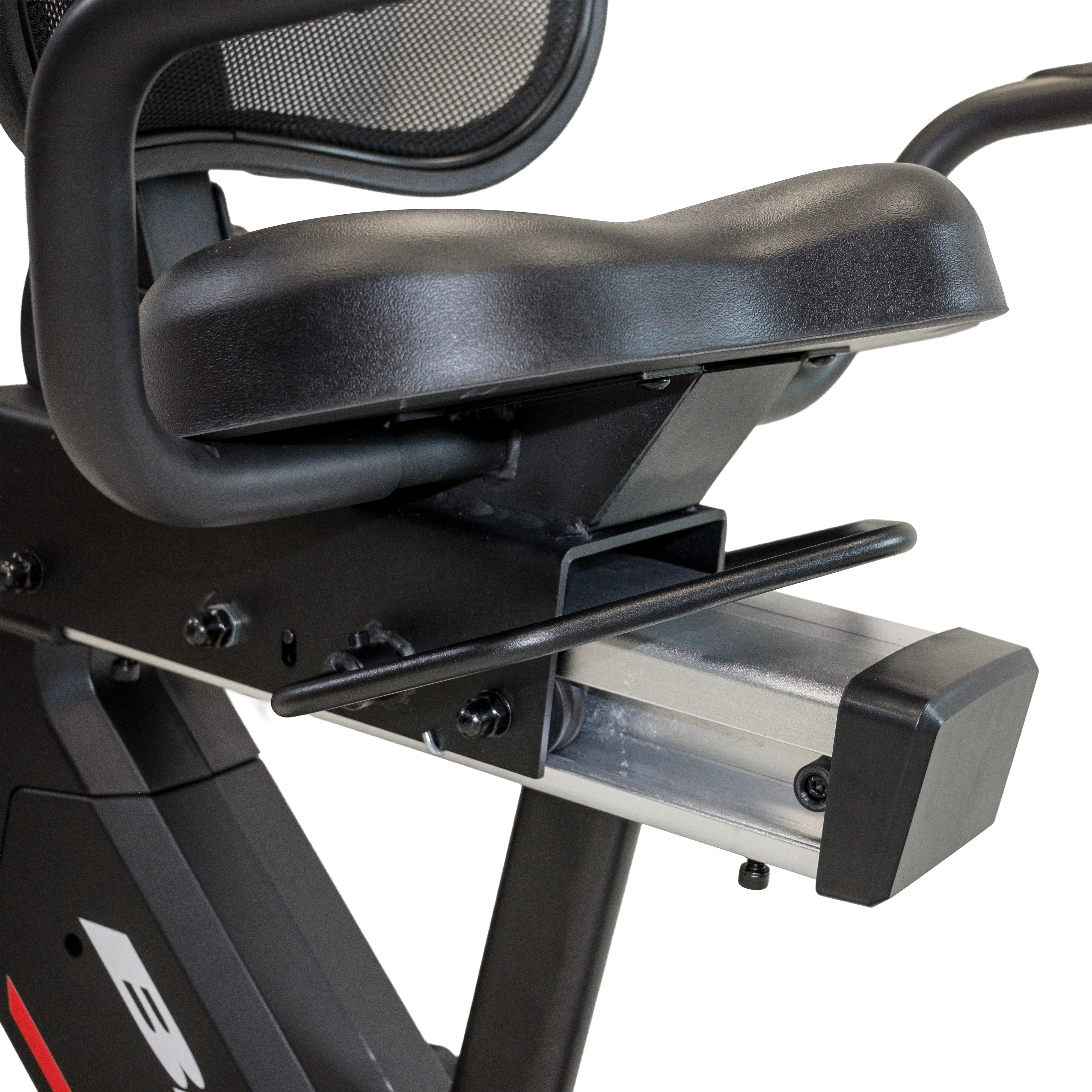 Bicicleta estática reclinada XTR Multimedia 16 H655TFT16 con envío gratis, montaje profesional opcional con cargo - Negro Negro-2
