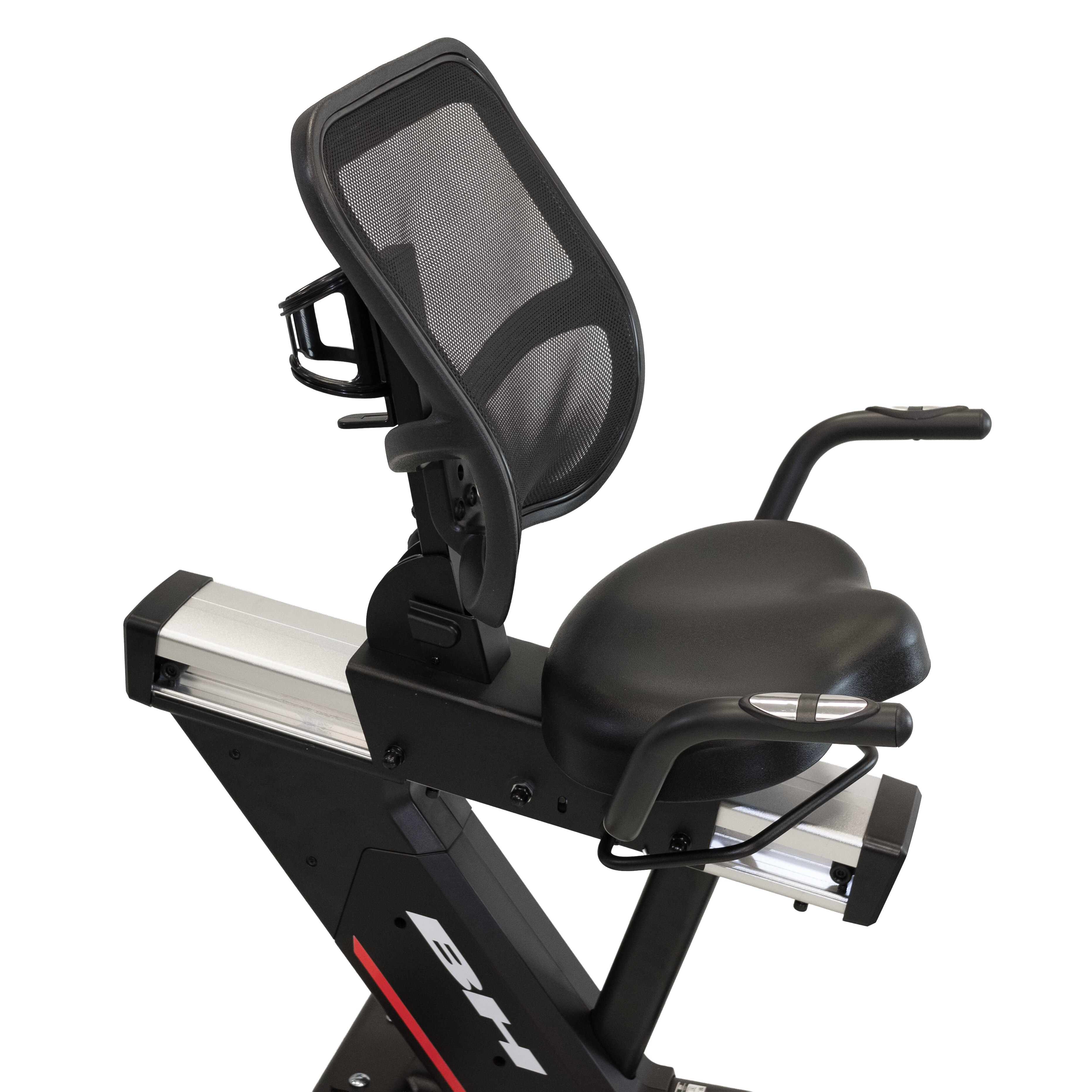 Bicicleta estática reclinada XTR Multimedia 16 H655TFT16 con envío gratis, montaje profesional opcional con cargo - Negro Negro-5
