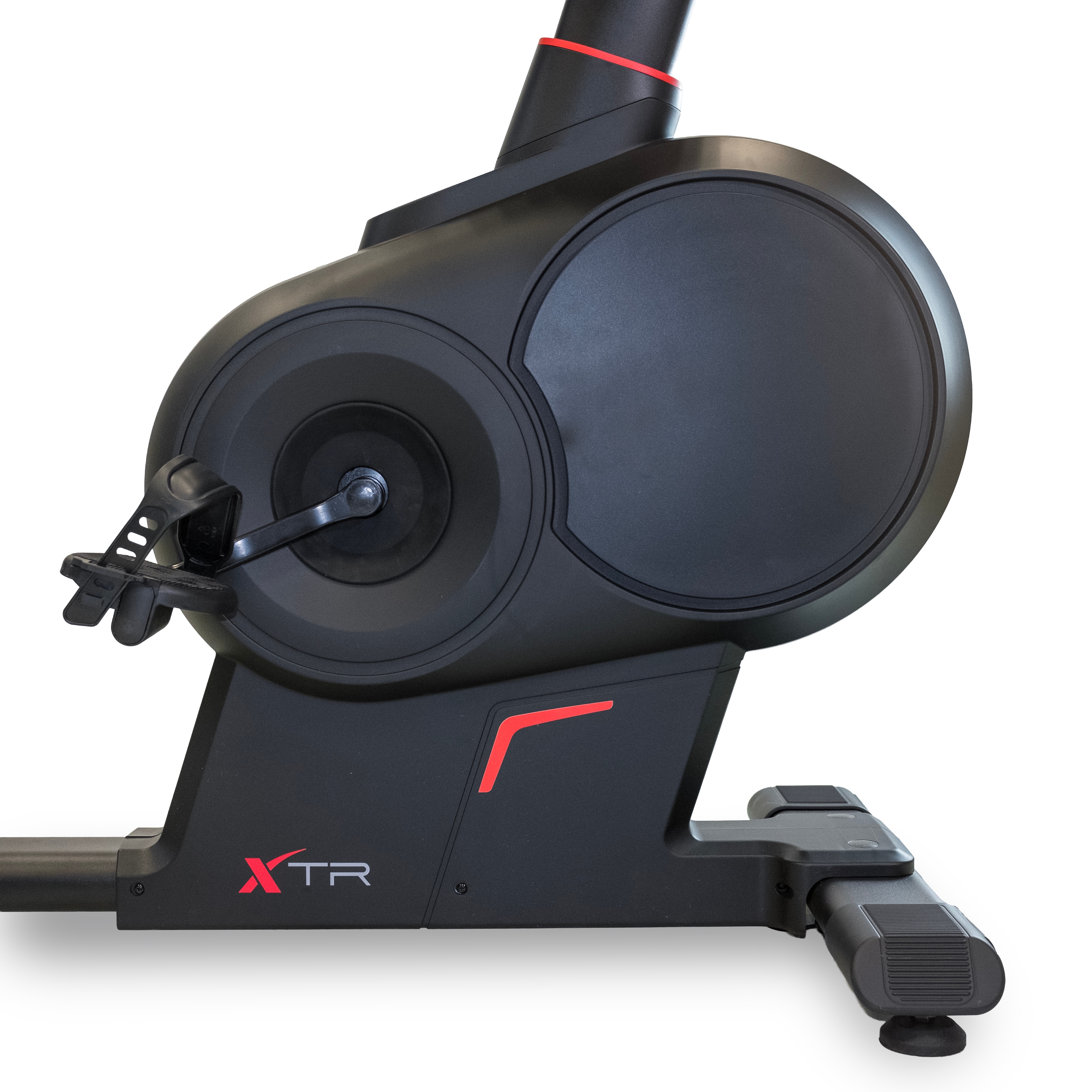 Imagen 5 de Bicicleta estática reclinada XTR Multimedia 12 H655TFT12 con envío gratis, montaje profesional opcional con cargo - Negro Negro