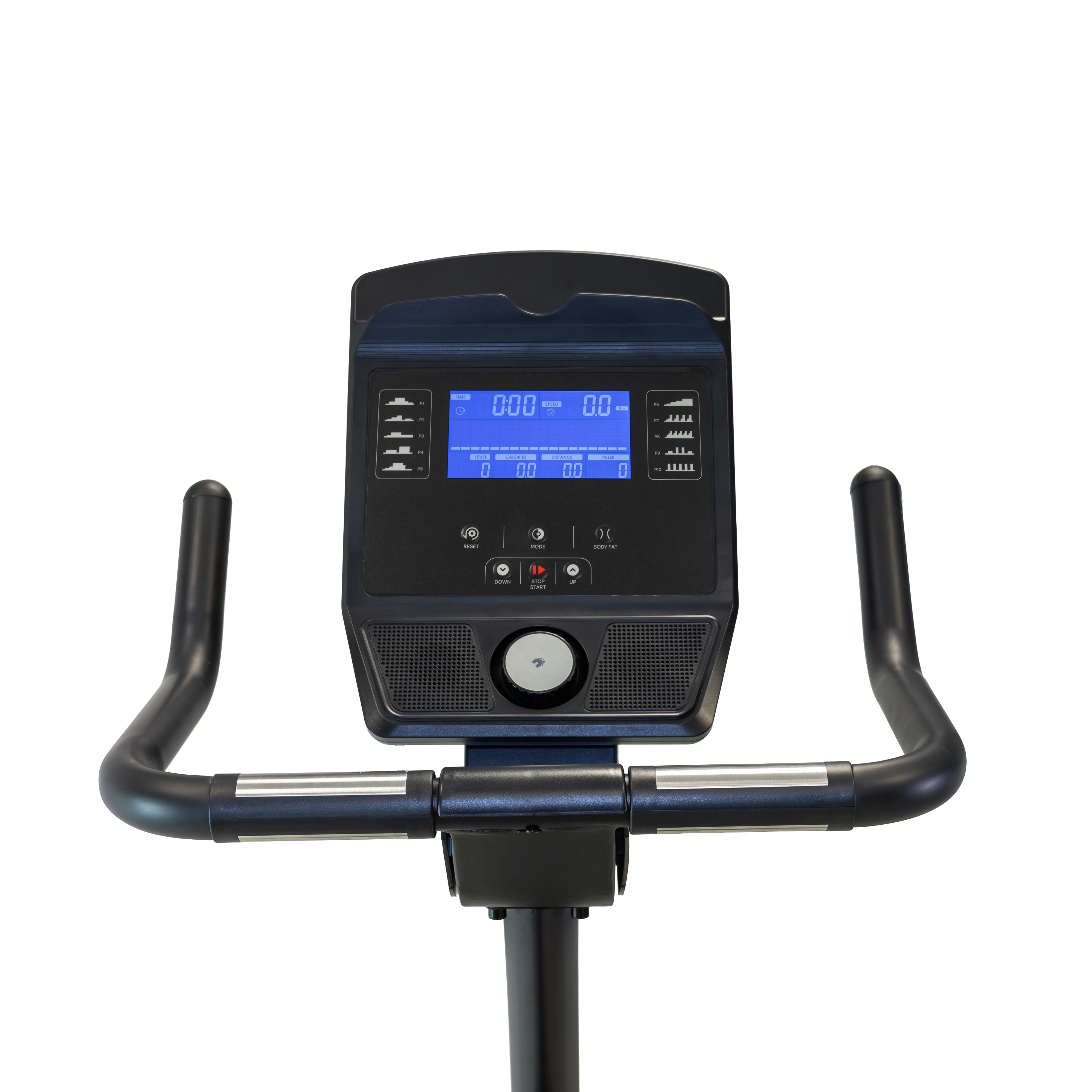 Bicicleta estática XTB LCD 12 H865LCD12 con envío gratis, montaje profesional opcional con cargo - Negro Negro-3