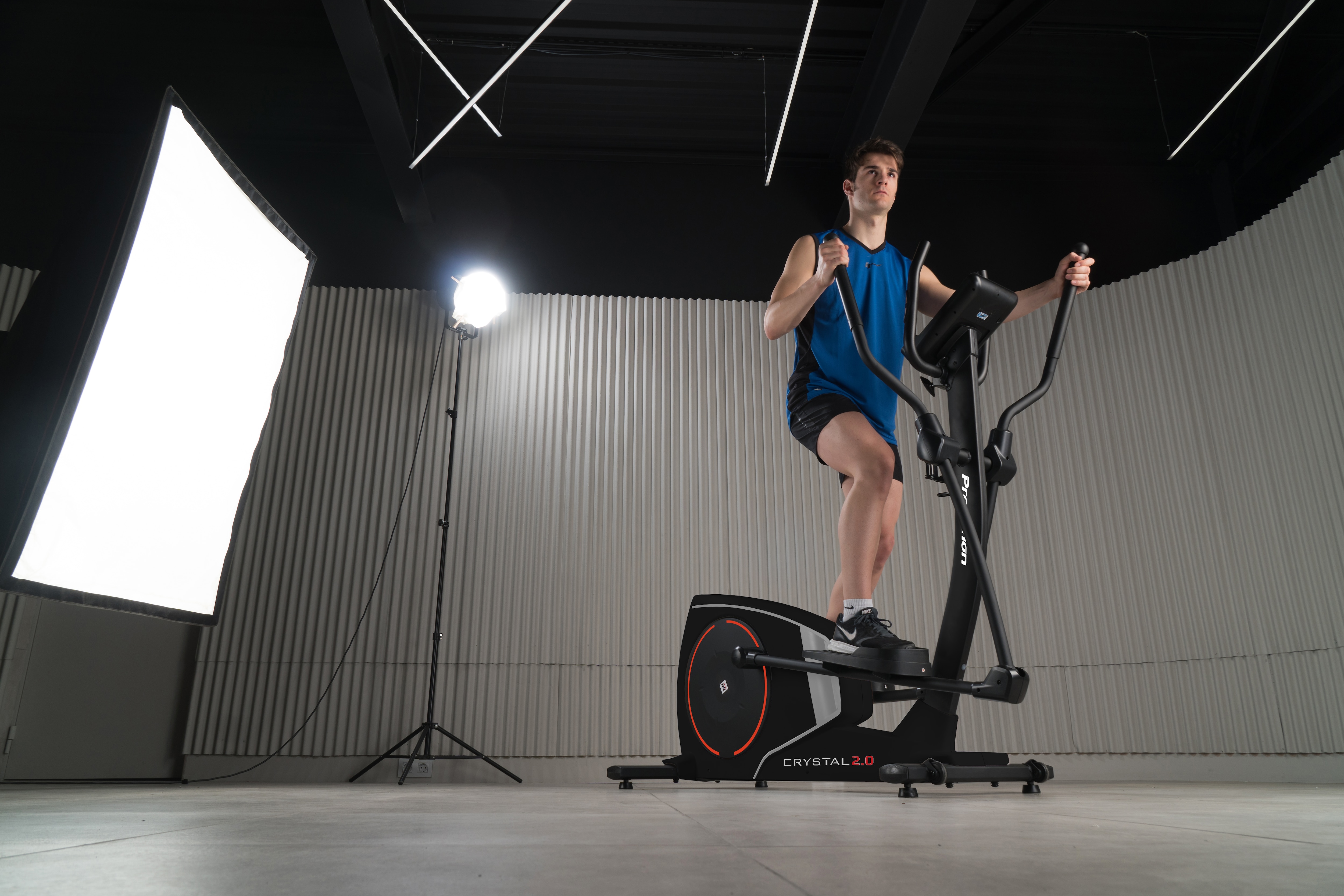 Bicicleta Elíptica Crystal 2.0 G2383Ni con envío gratis, montaje profesional opcional con cargo - Negro Negro-3