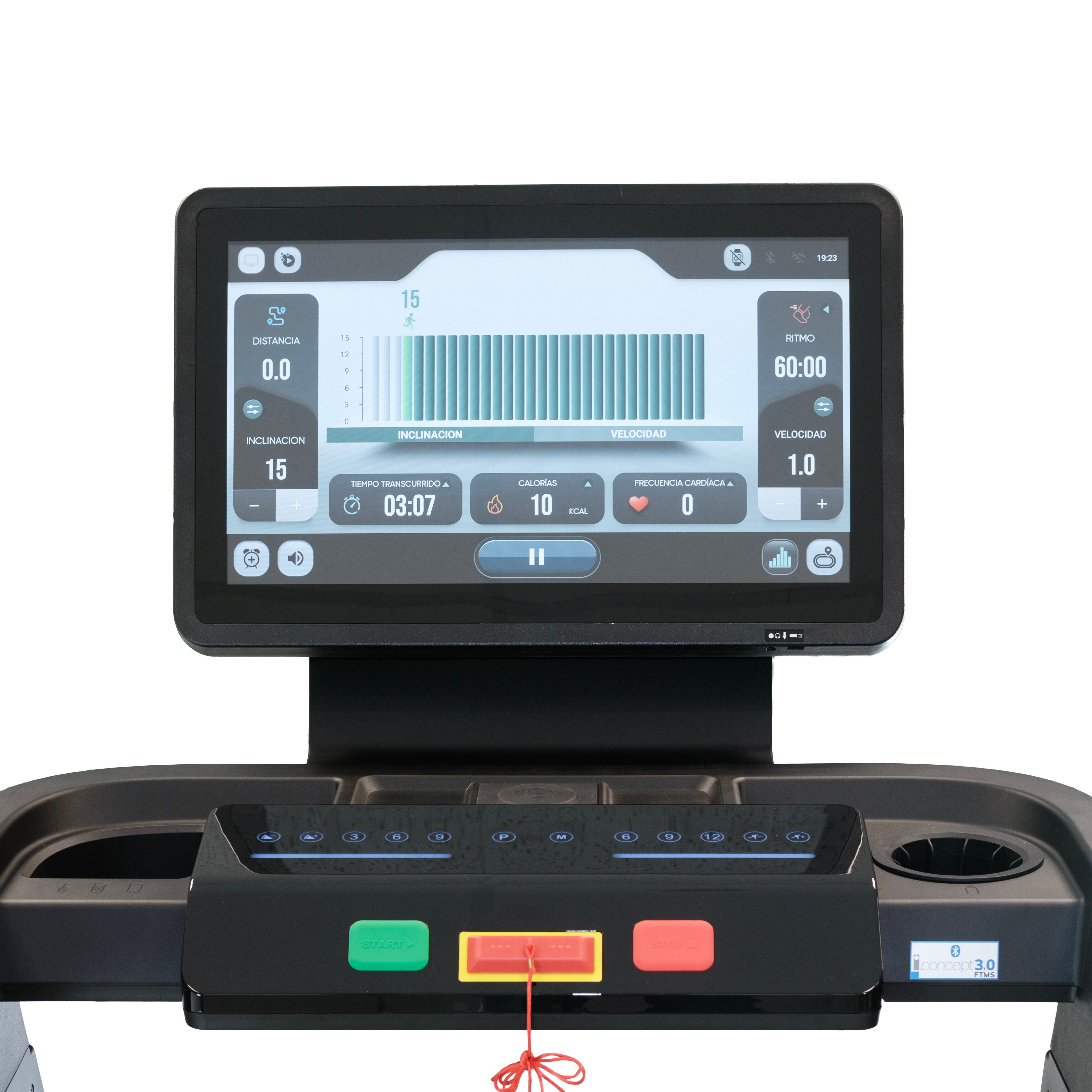 Cinta de correr G6192TFT LX50 MULTIMEDIA con envío gratis, montaje profesional opcional con cargo - Negro Negro-2