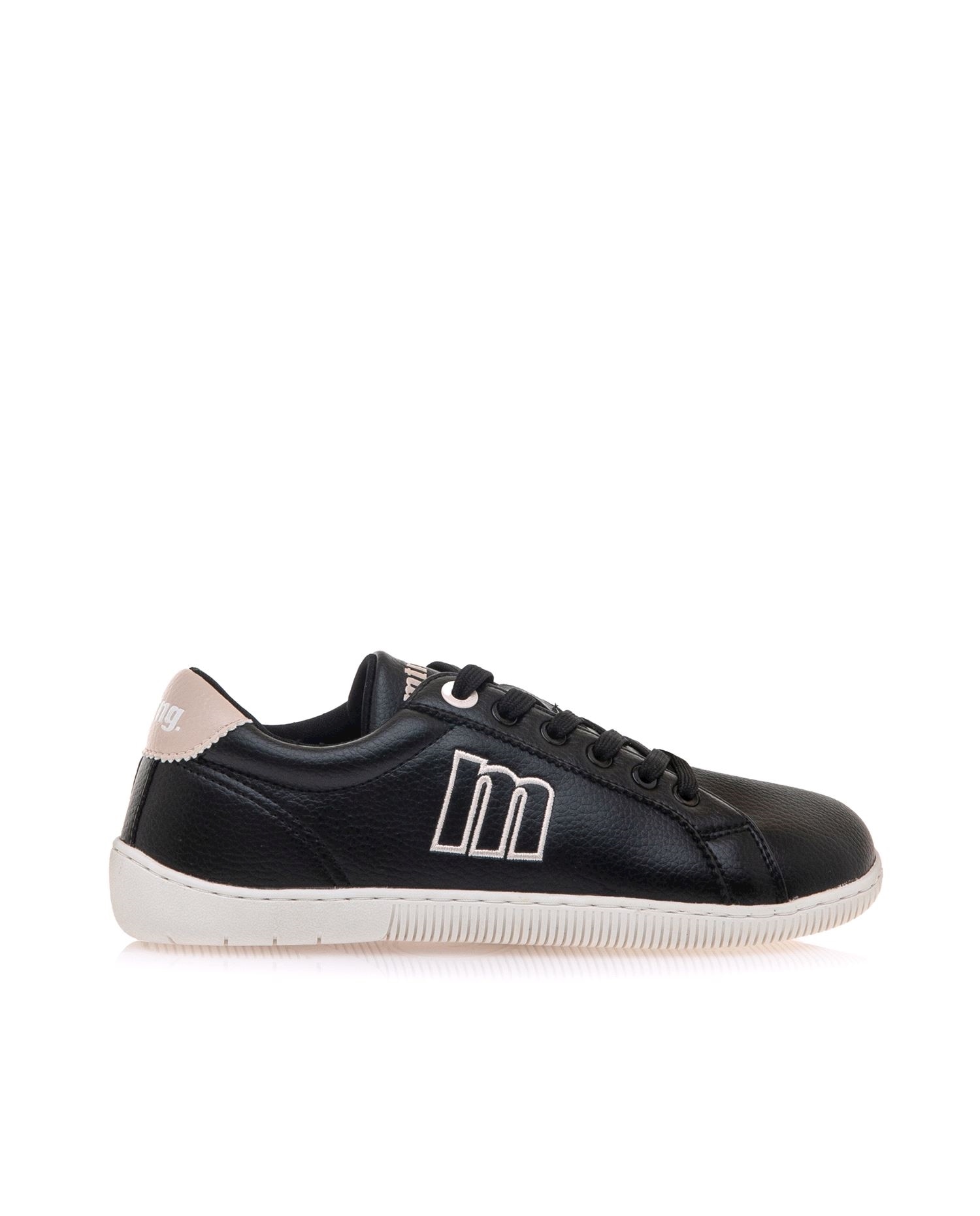 Zapatillas confort de mujer modelo free aria - Mustang - Negro / Blanco Negro / Blanco-1