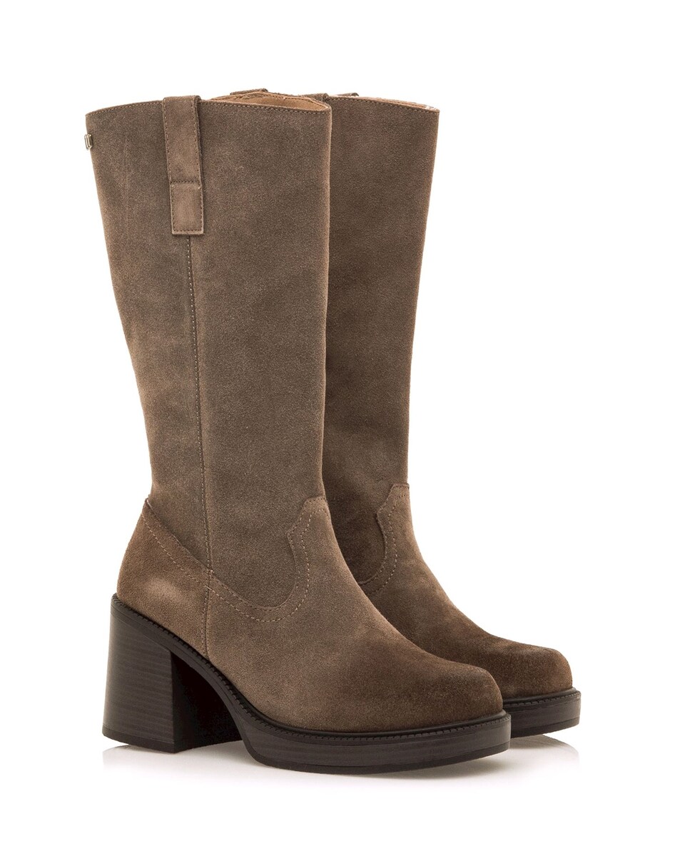 Tacón Alto Botas De Mujer A Medida Botas Altas De Mujer En Piel