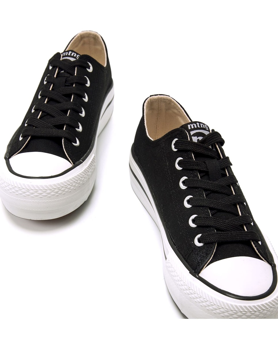 Zapateria Online Zapatillas Mustang De Lona Mujer Zapatillas De