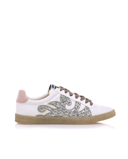 Imagen 0 de Zapatillas deportivas de mujer con estampado en el lateral