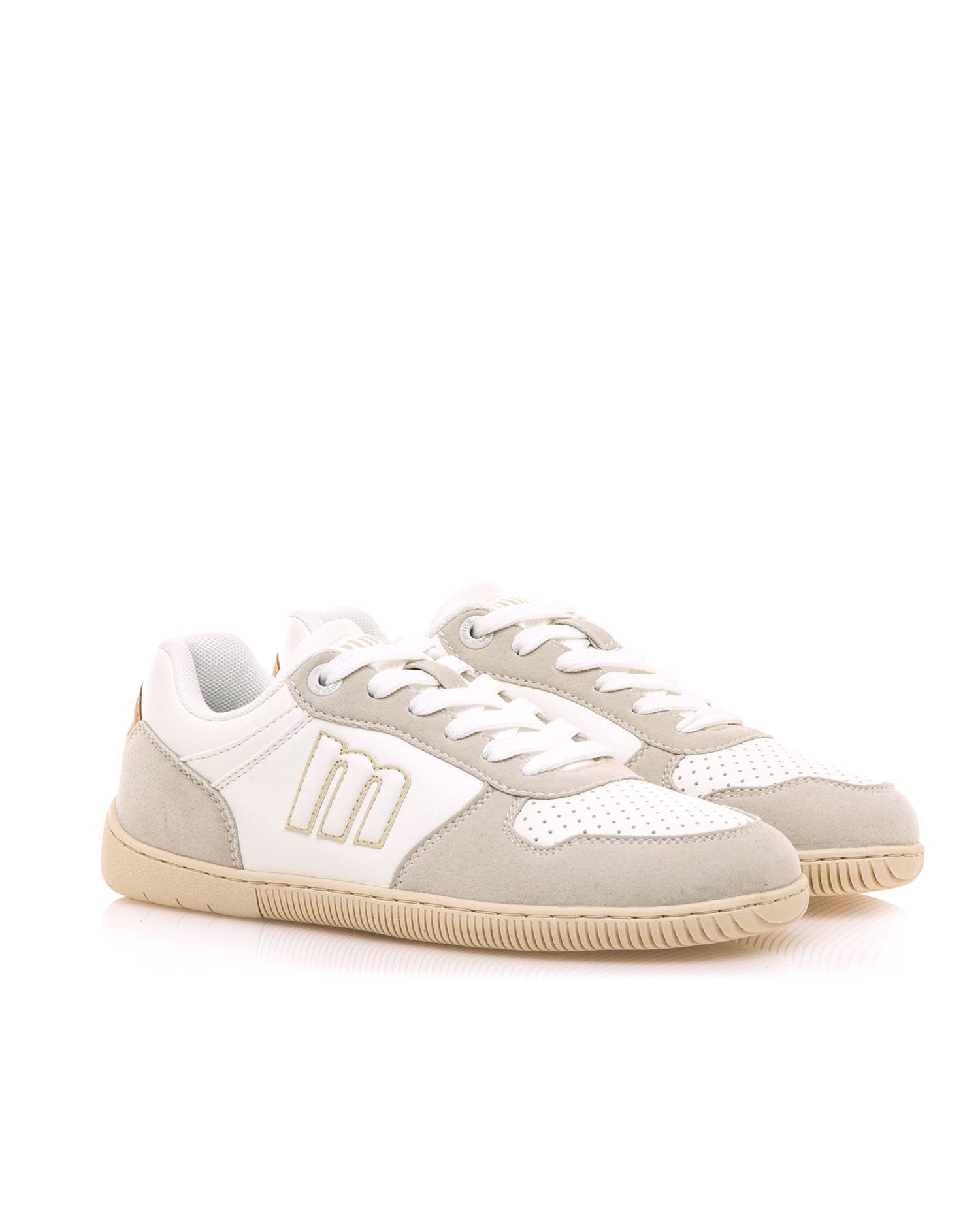 Zapatillas de mujer, de la marca Mtng modelo Free Aria - Mustang - Blanca Blanca-5