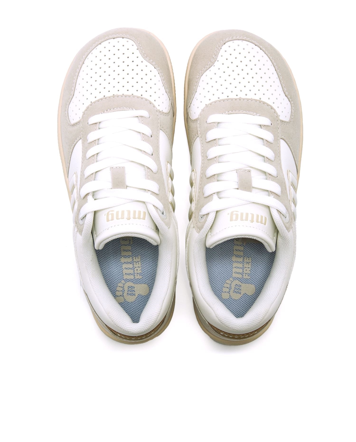 Zapatillas de mujer, de la marca Mtng modelo Free Aria - Mustang - Blanca Blanca-8