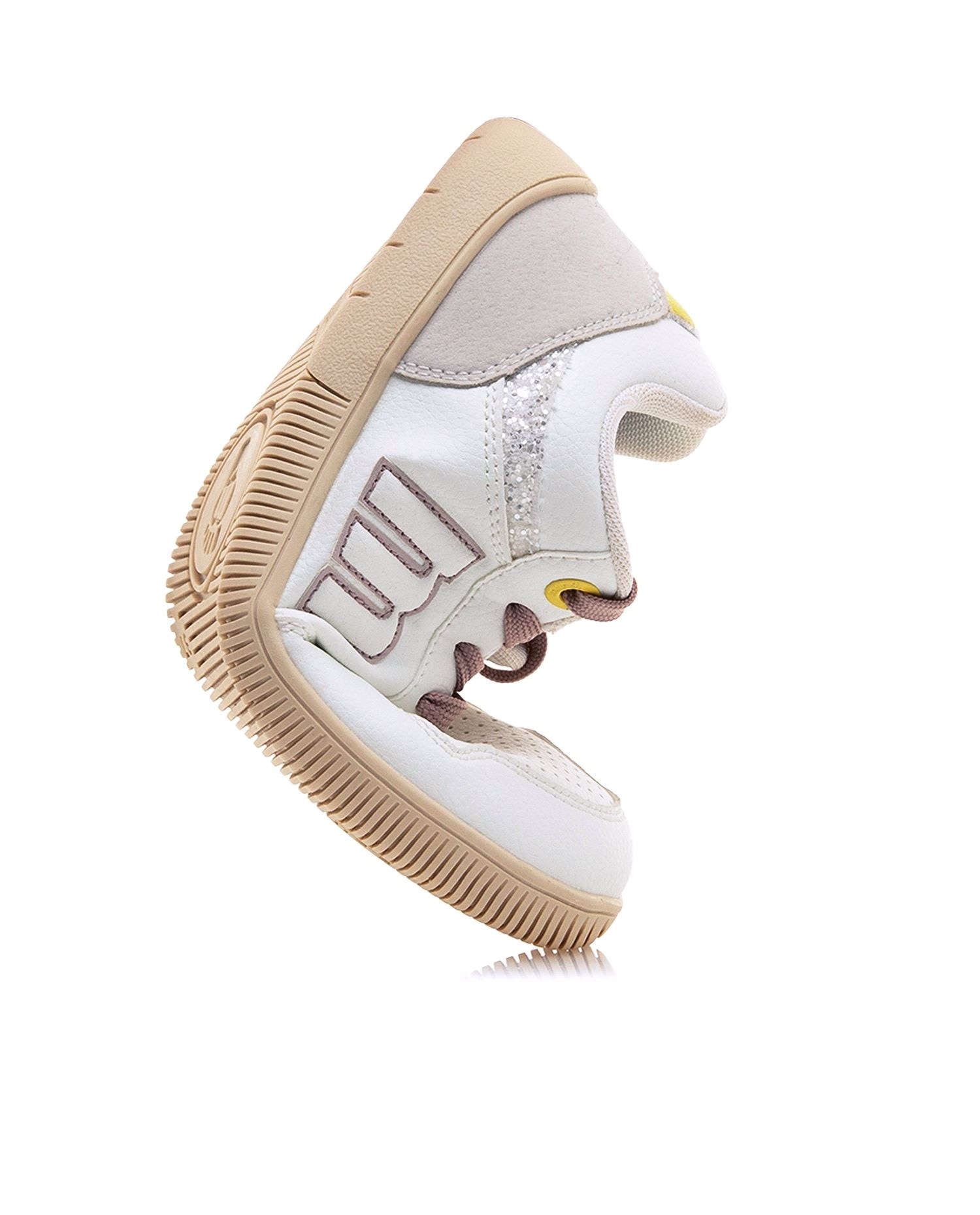 Zapatillas deportivas de mujer con piso respetuoso - Mustang - Crema Crema-2