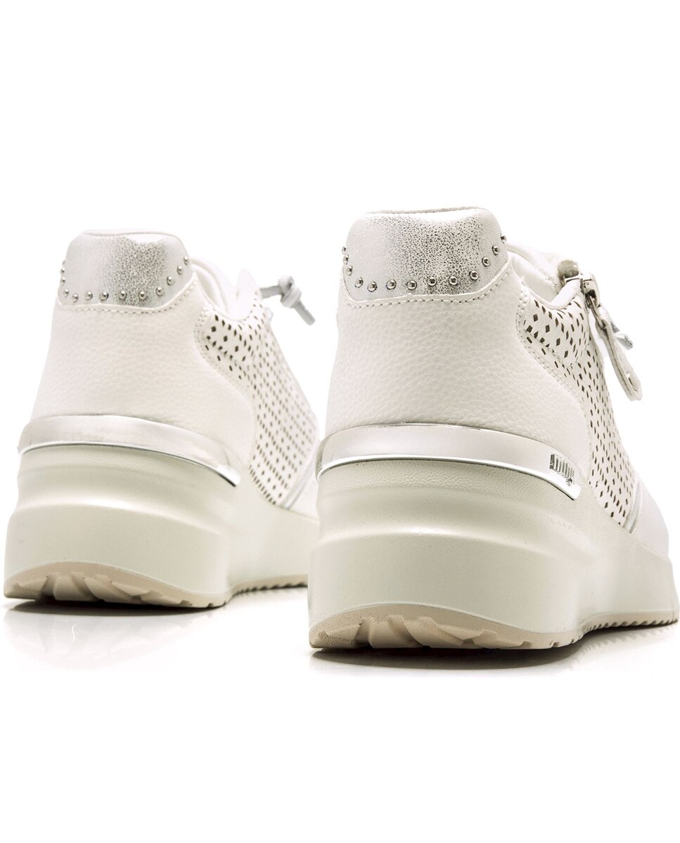 Deportivas Mujer Zapatillas Mustang Con CuÃ±a Zapatillas