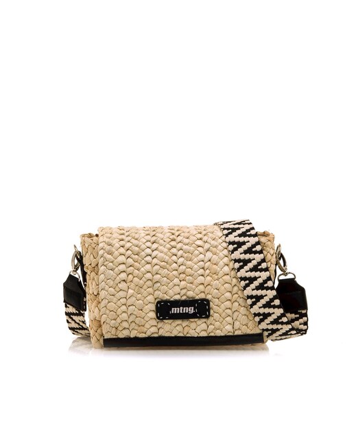 Imagen 0 de Bandolera en rafia con detalle boho