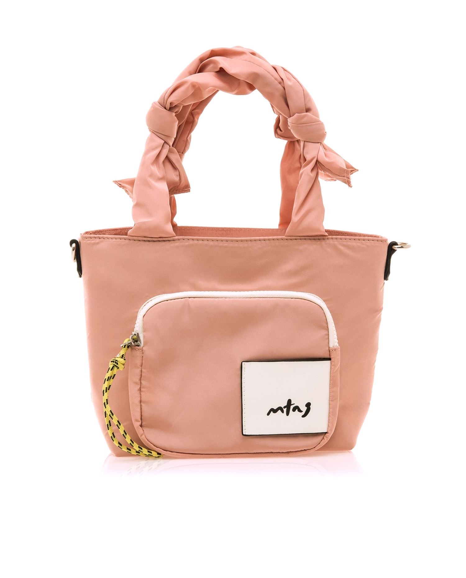 Bolso de mano de mujer en nylon con asa ajustable