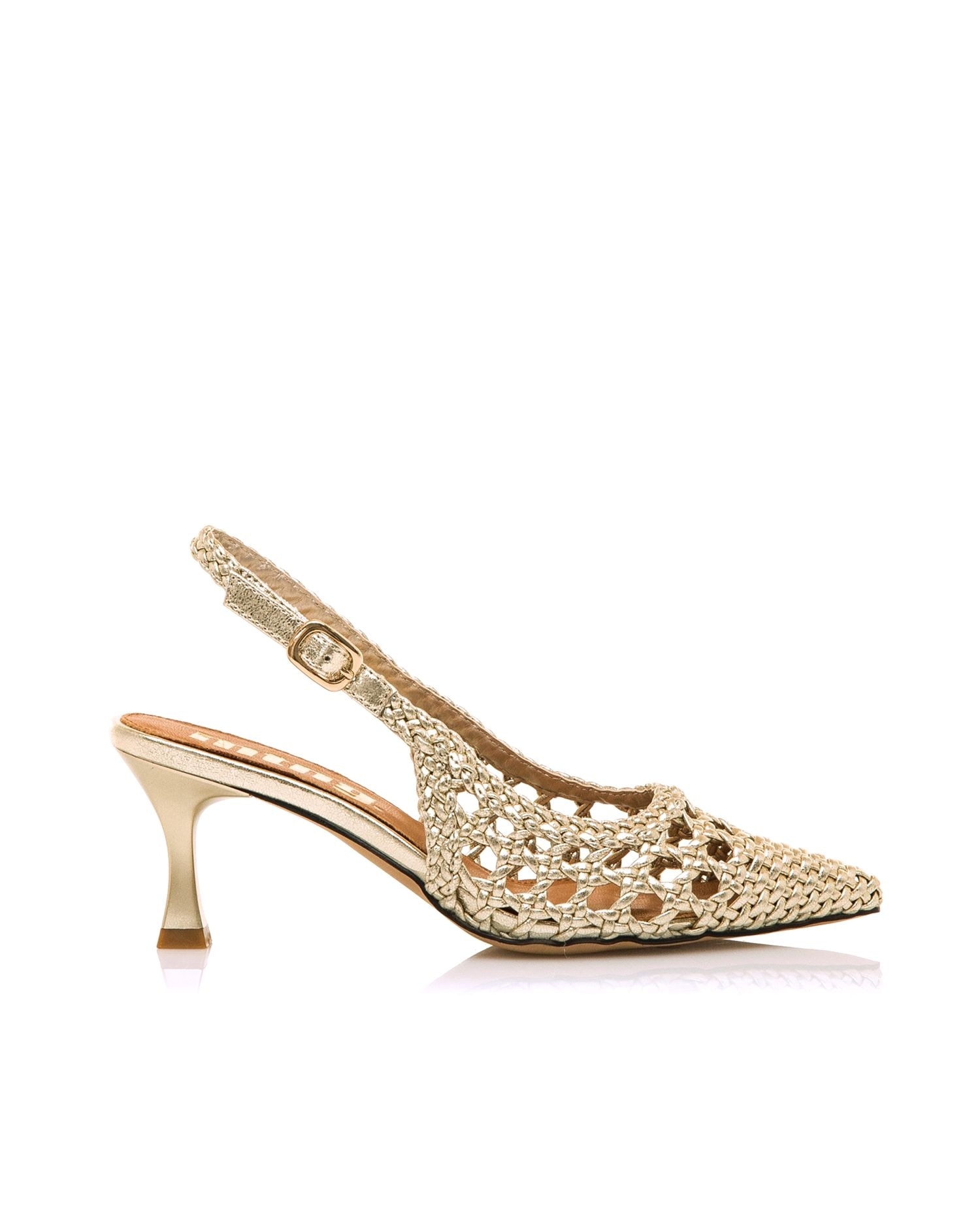 Zapatos de salón de mujer destalonado - Mustang - Oro Oro-1