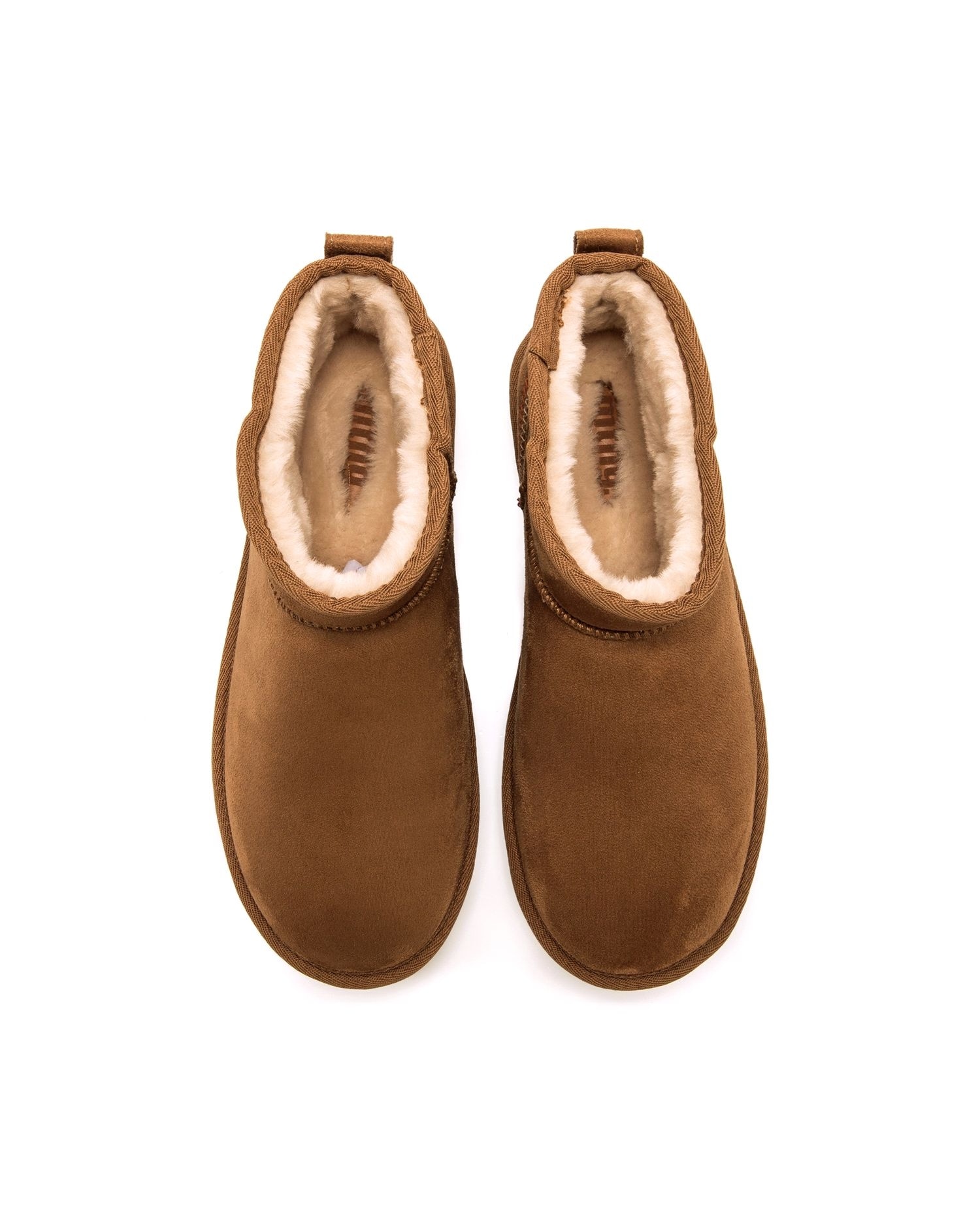 Botines de pelo interior para mujer mustang - Canela Canela-6