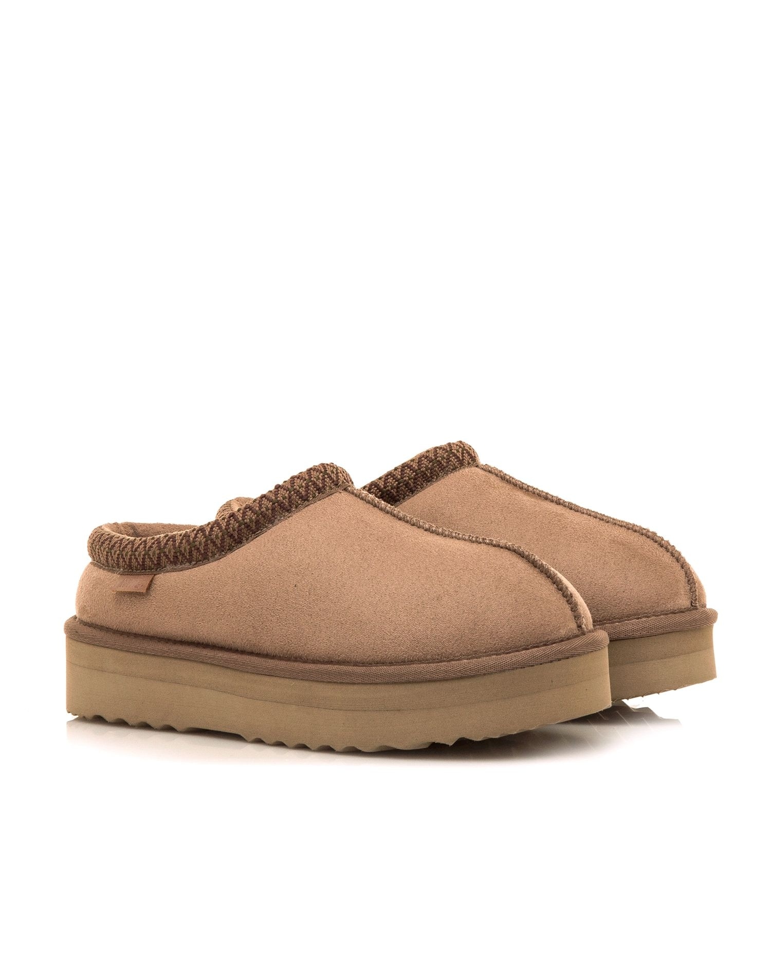 Imagen 5 de Zapatos planos de mujer con pelo interior - Marrón claro Marrón claro