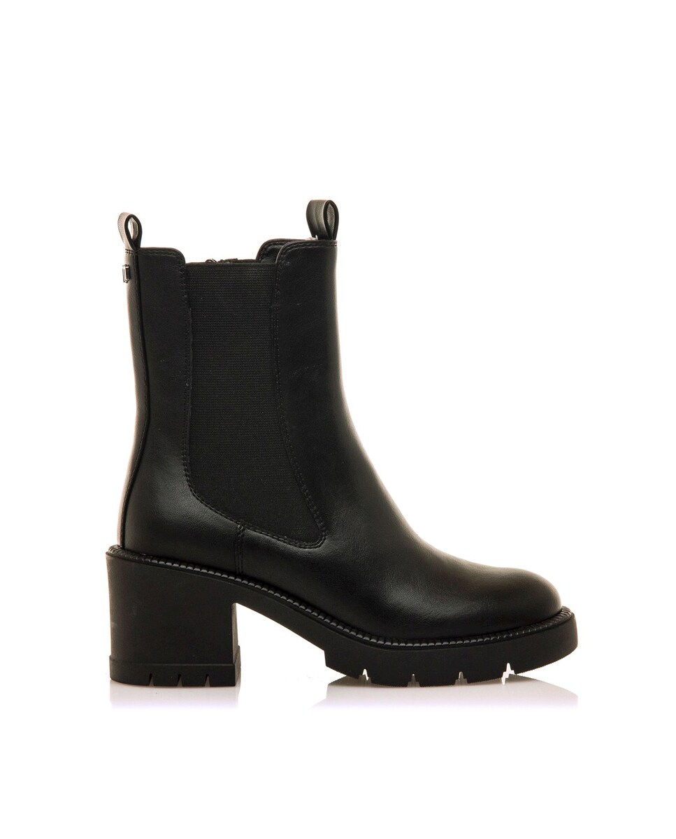 59501 Botines Tacon Mustang Botas Mustang MTNG 51964 En Cuero Para