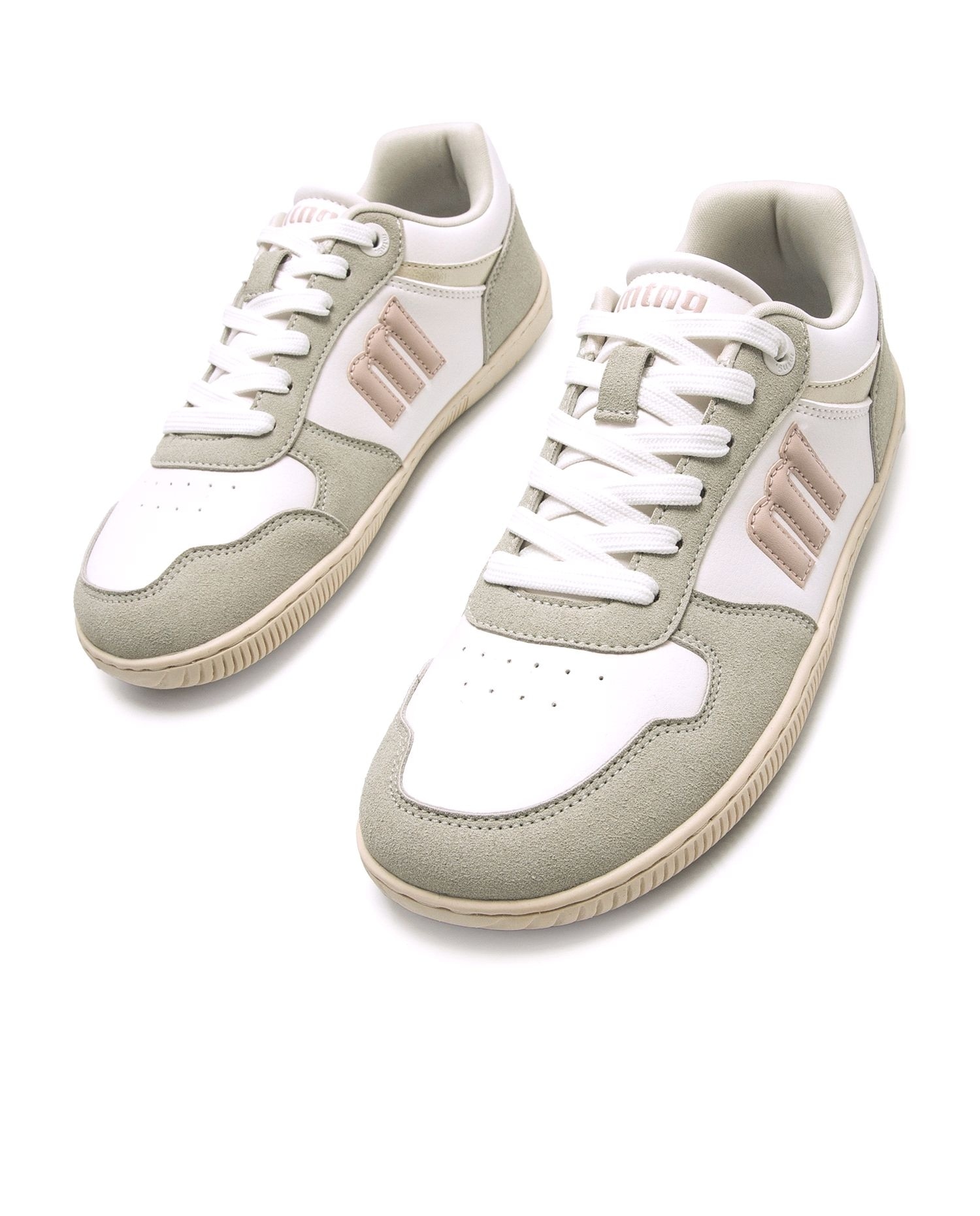 Zapatillas de mujer, de la marca Mtng modelo Free Aria - Mustang - Blanco Blanco-3