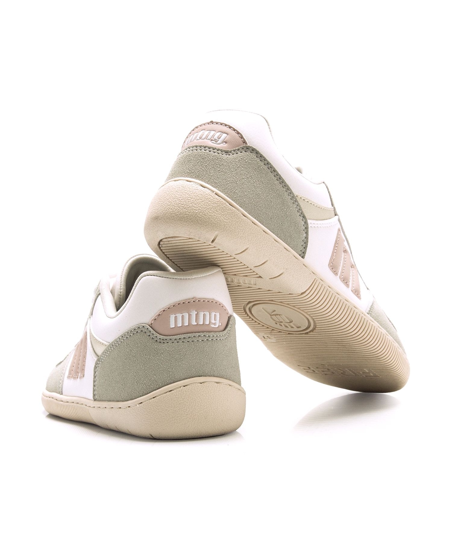 Zapatillas de mujer, de la marca Mtng modelo Free Aria - Mustang - Blanco Blanco-2