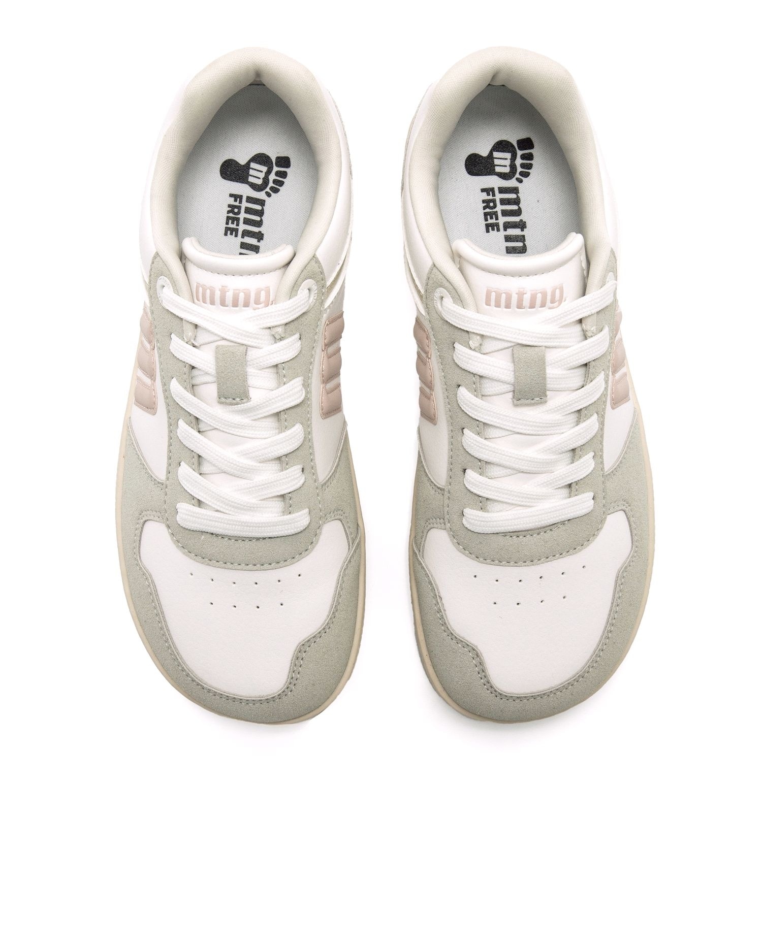 Zapatillas de mujer, de la marca Mtng modelo Free Aria - Mustang - Blanco Blanco-6