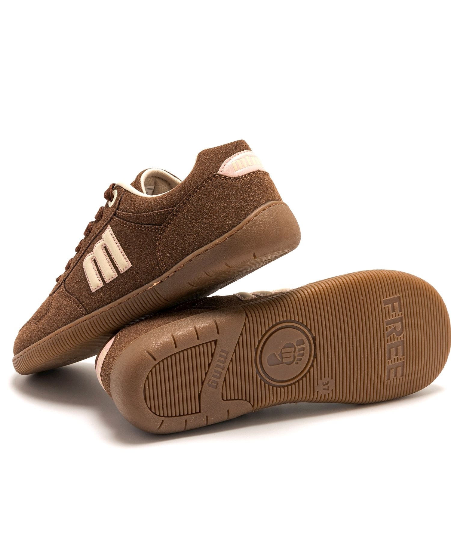 Zapatillas deportivas de mujer con piso respetuoso - Mustang - Moka Moka-4