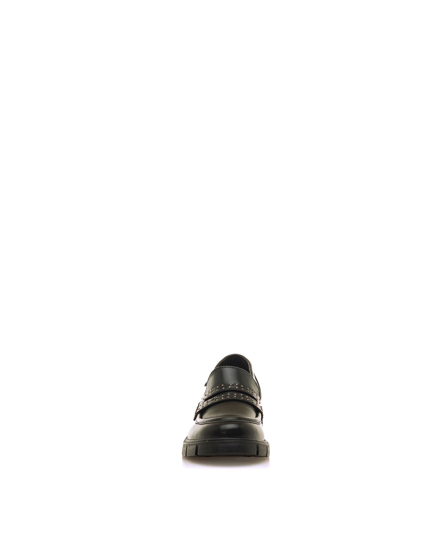 Mocasines de niña con detalles de tachas - Mustang - Negro Negro-3