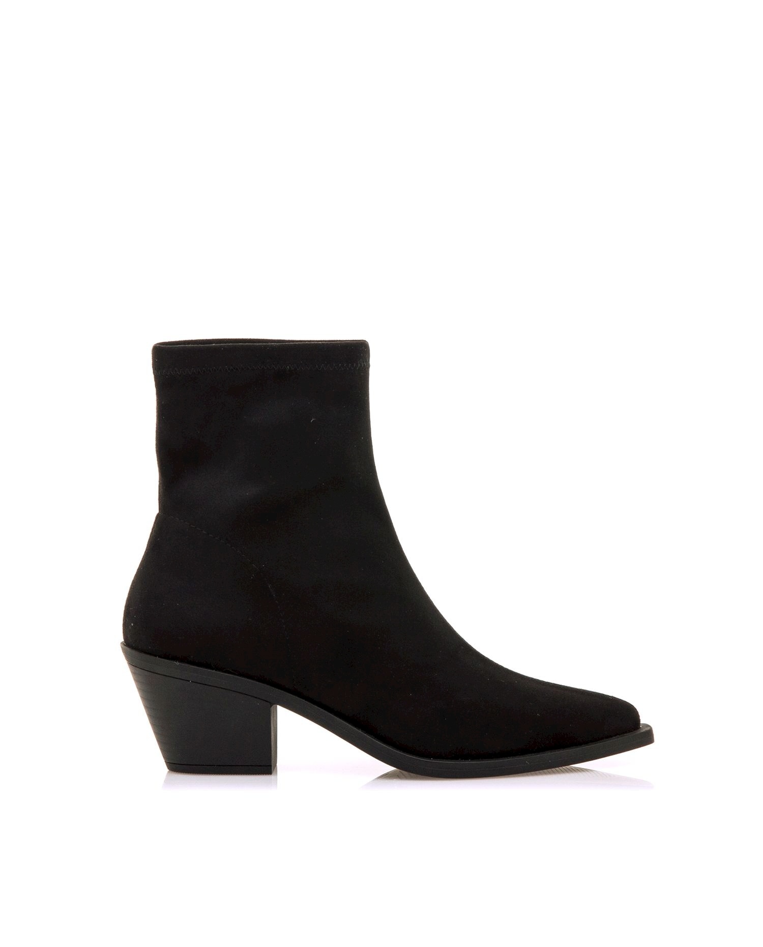 Mustang - Botines de mujer con tacón cowboy.