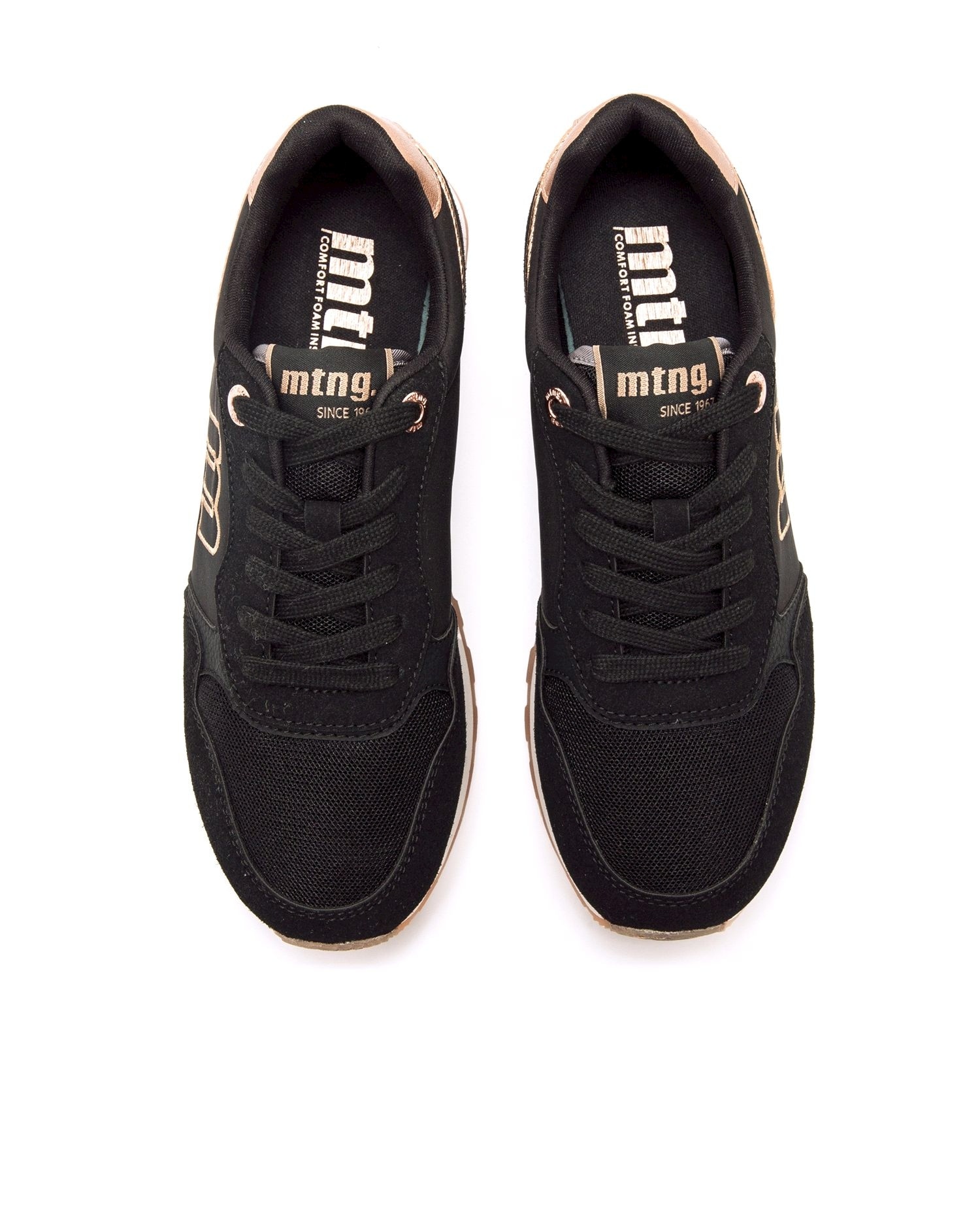 Imagen 4 de Zapatillas deportivas de mujer estilo running - Mustang - Negro Negro