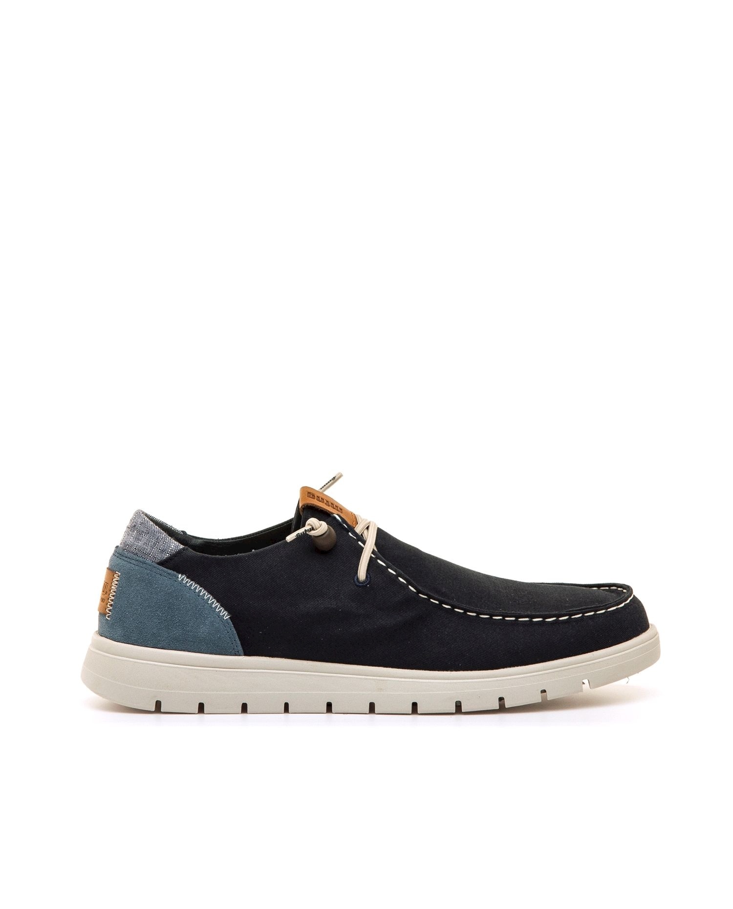 Mustang - Mocasines de hombre en tejido con piso ligero.