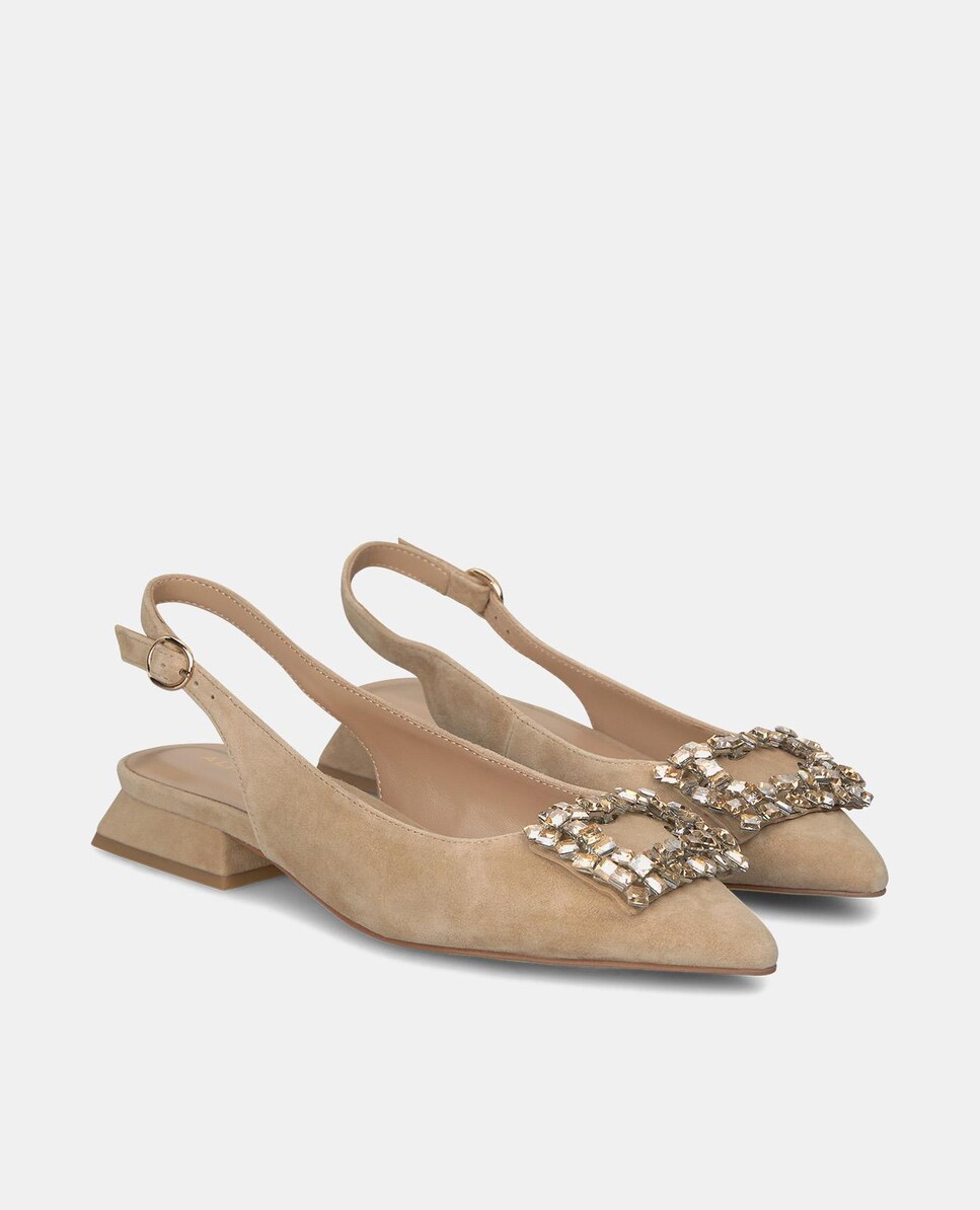 Alpargatas Planas Para Mujer Con Pedrería - Punta Redonda, Suela De 2 Cm, Estilo Elegante Y Cómodo