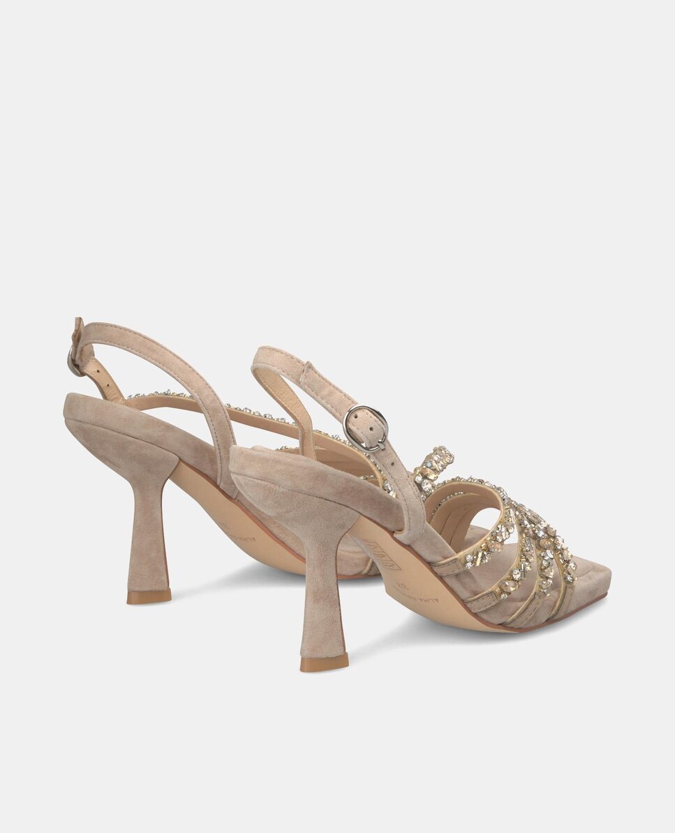 Sandalias Tacones Alma En Pena Mujer Beige Color Sandalias De Tacón Alma En  Pena Para Mujer Beige Alma En Pena Amazon